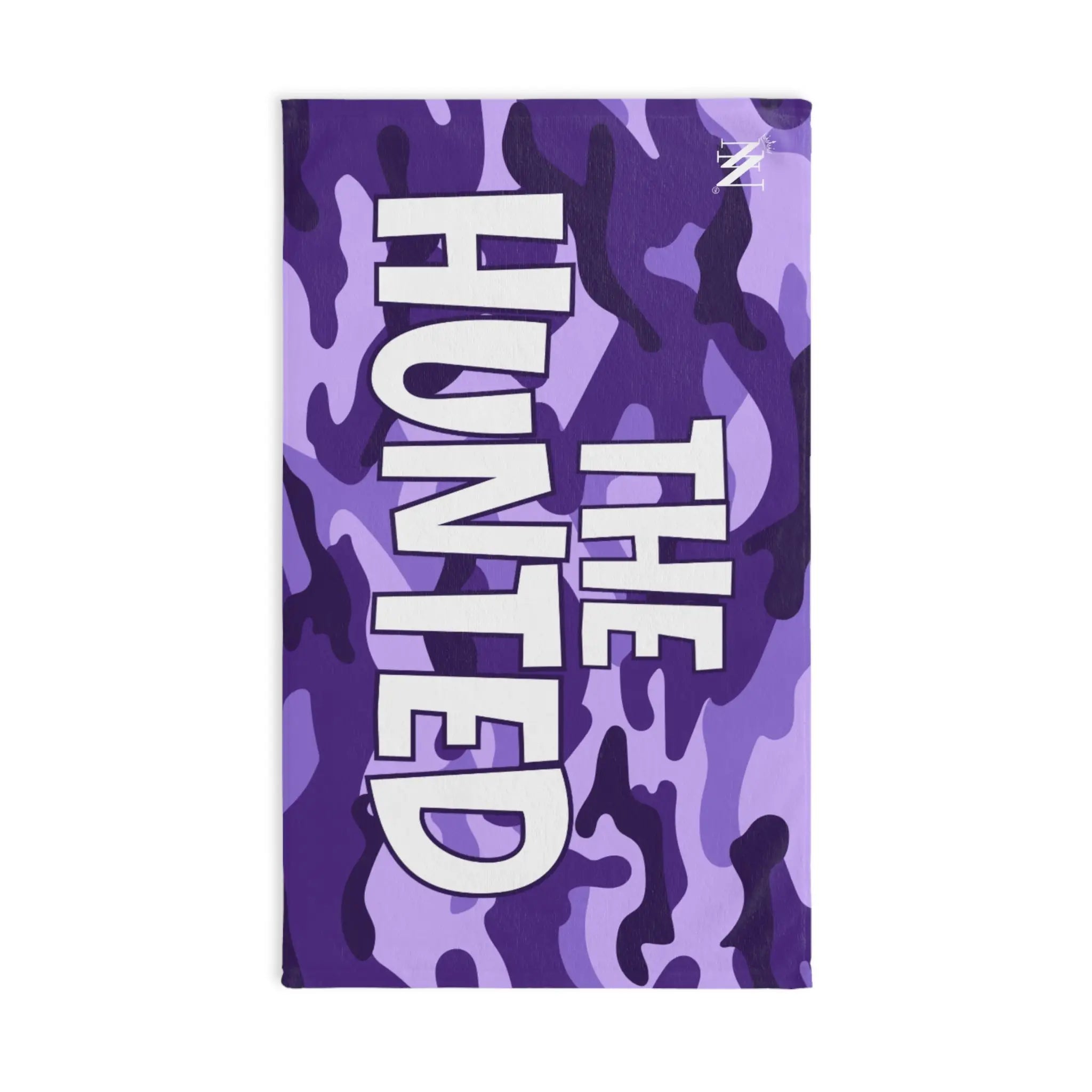The Hunted Purple Camo Cum Towel