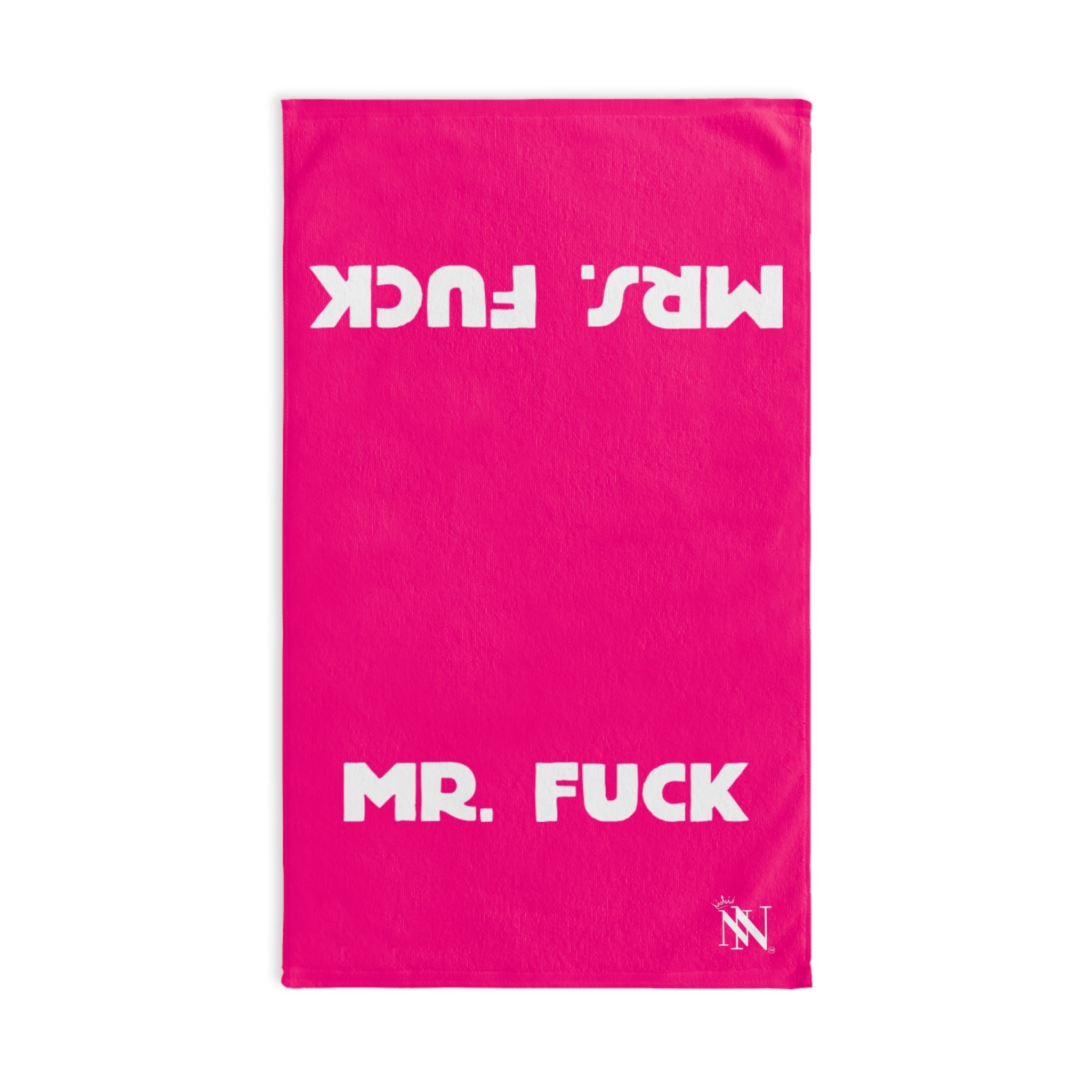 Mr. Mrs. Fuck Shareable Sides Signature Pink Cum Towel