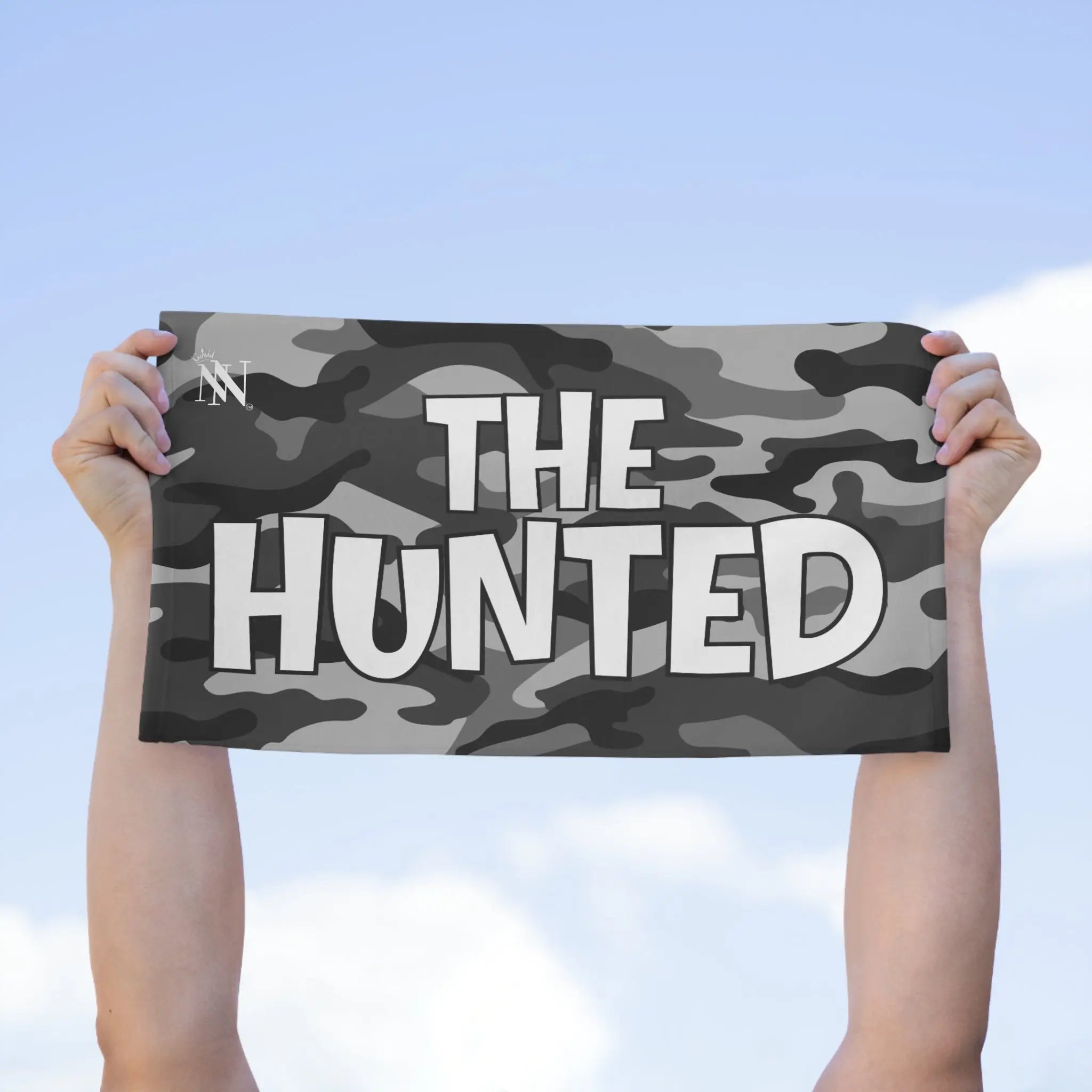 The Hunted Grey Camo Sex Towel
