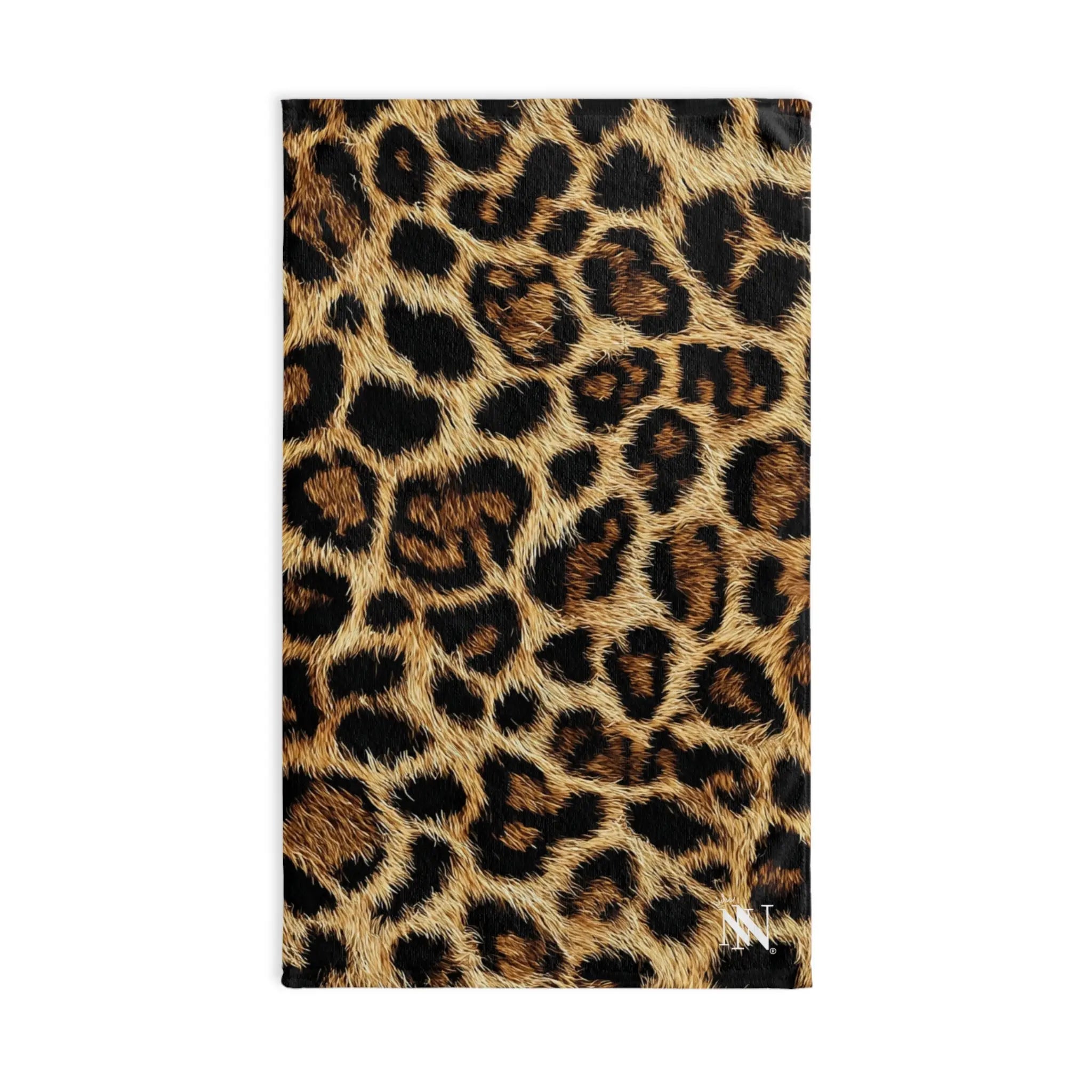 Realistic Cheetah Print Cum Towel