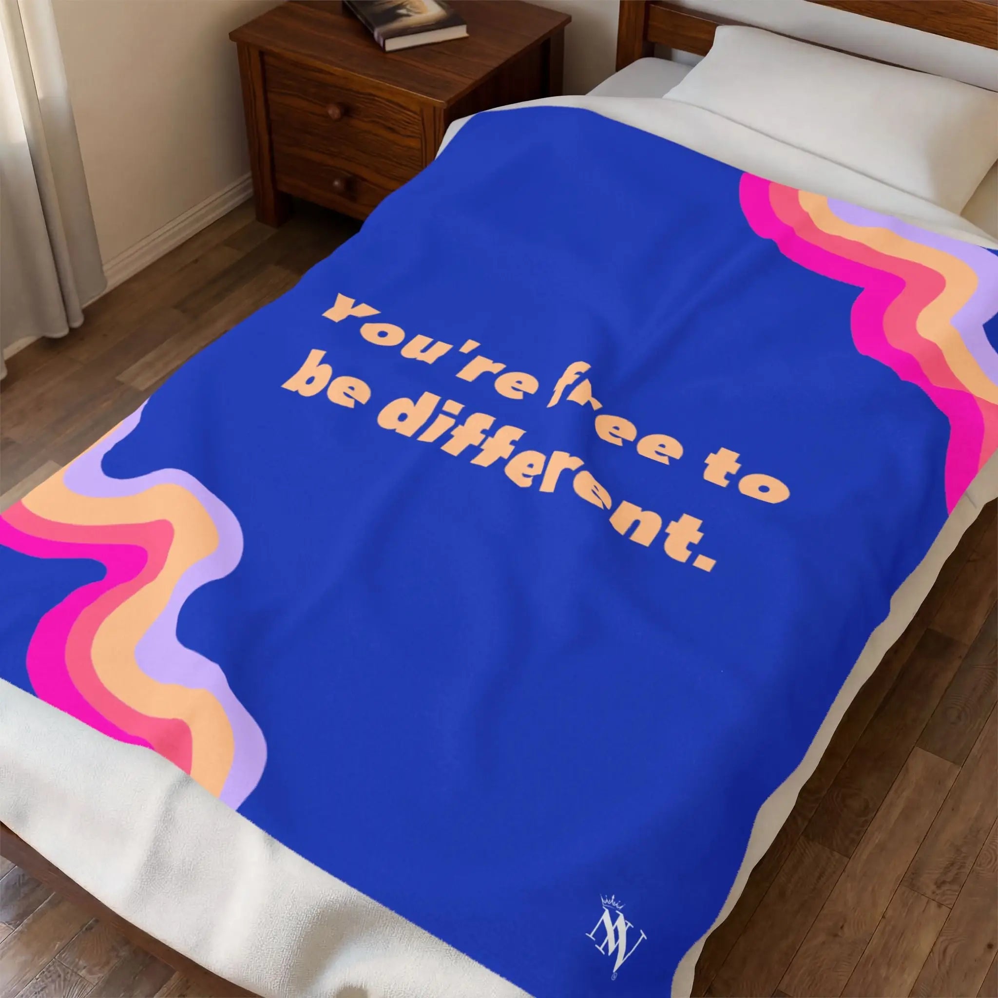You’re Free to Be Different Blanket