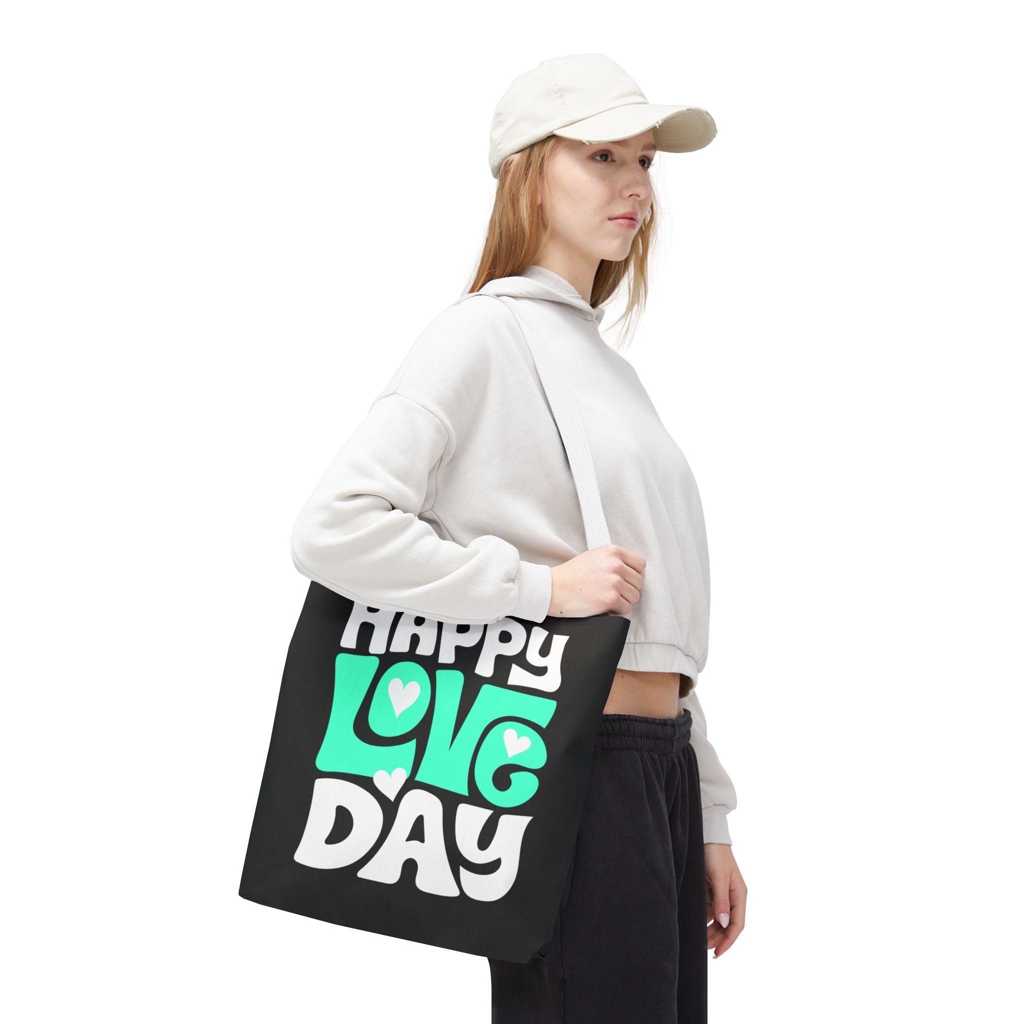 Happy Love Day Hearts | Mix & Match Fun-Flirty Loversā Totes