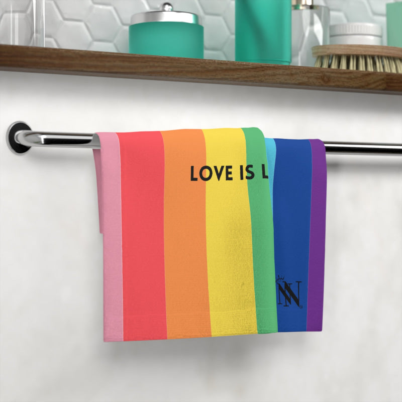 Love is Love Rainbow | Mix & Match Lils’ Fun-Flirty Lovers’ Towels
