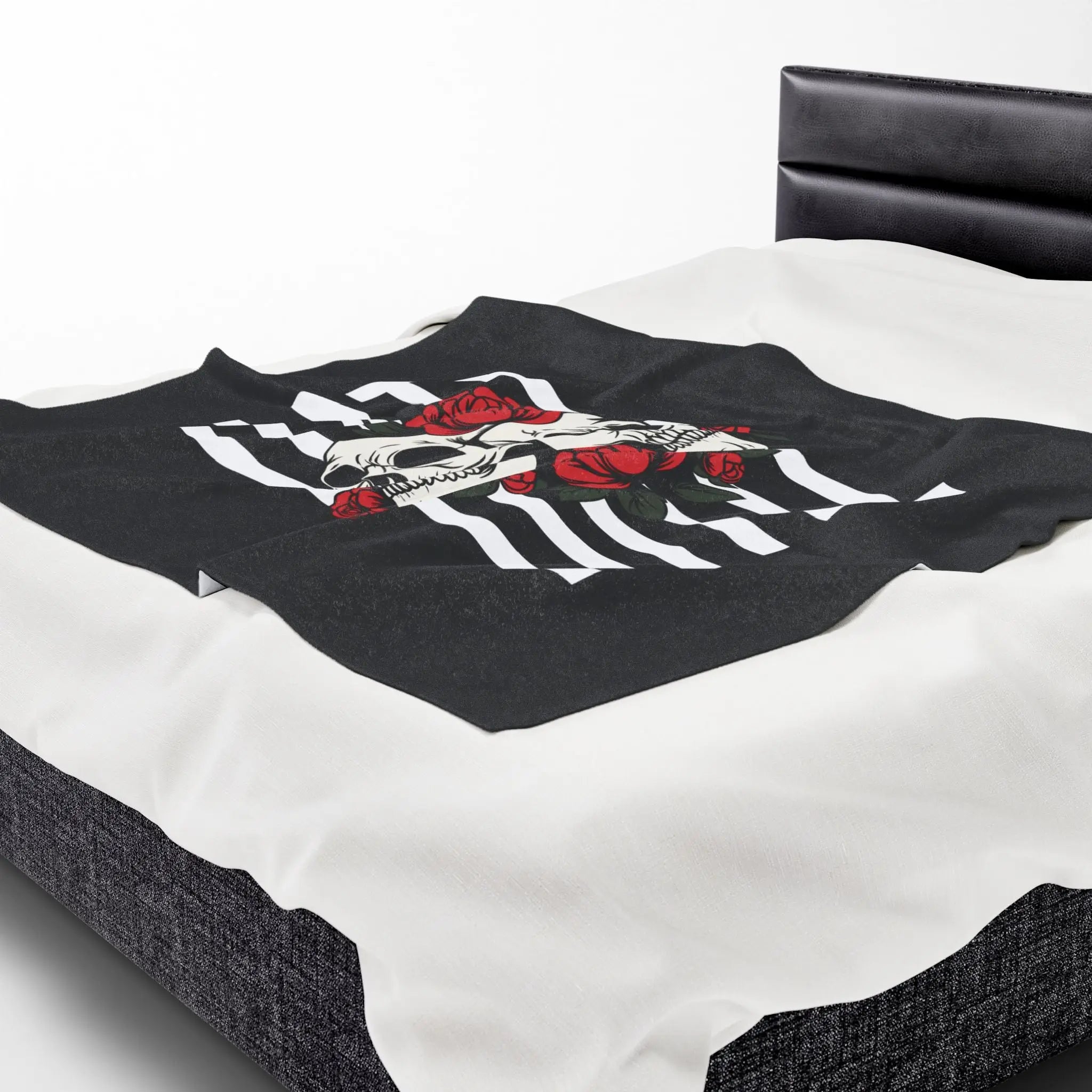 Roses Skulls & Hate | Mix & Match Soft Fun-Flirty Lovers’ Blankets
