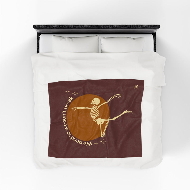 We Bend So We Don’t Break | Mix & Match Soft Fun-Flirty Lovers’ Blankets