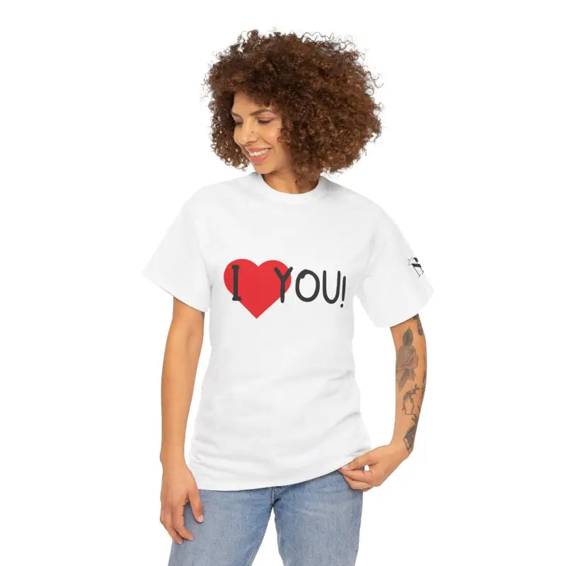 I Love You! | Mix & Match 100% Cotton Unisex Fun-Flirty Lovers’ Tees