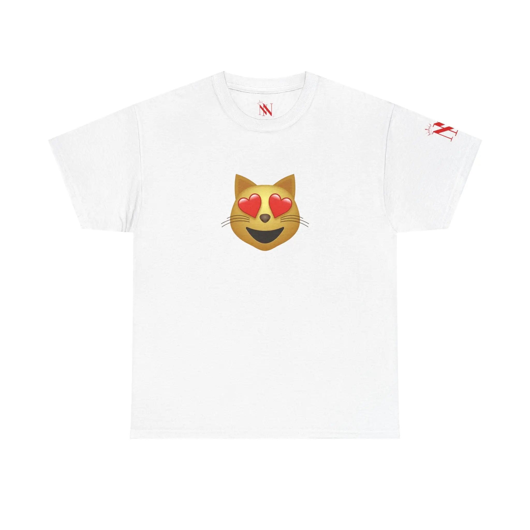 Kitty Love Emoji | Mix & Match 100% Cotton Unisex Fun-Flirty Lovers’ Tees