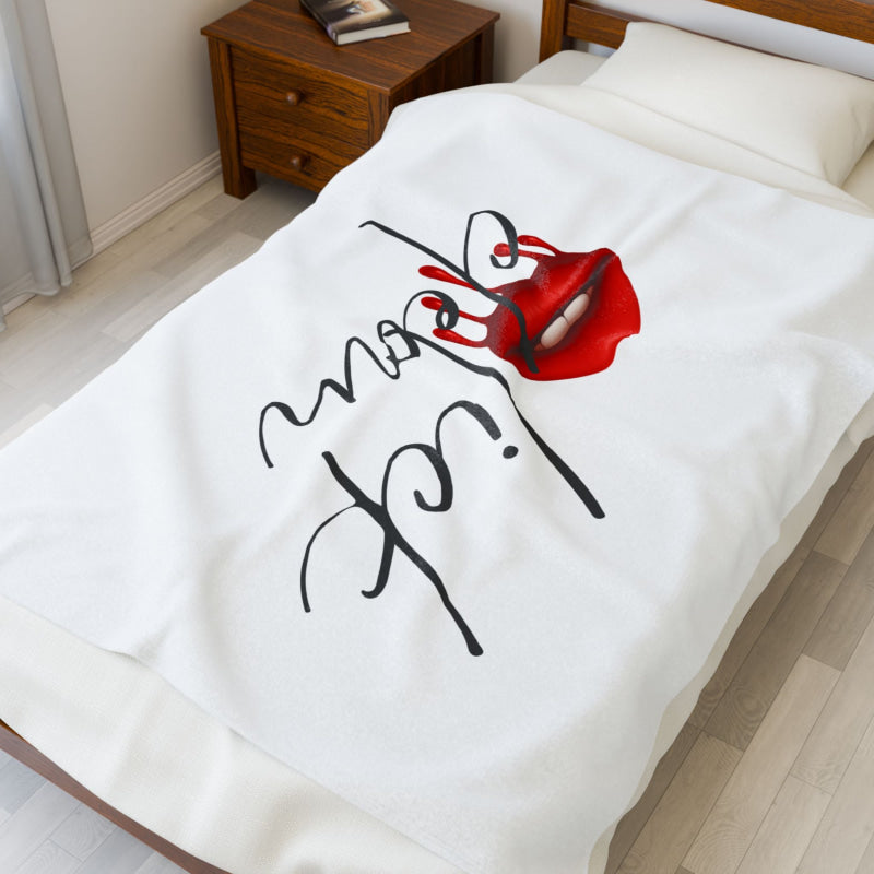 Lick Clean | Mix & Match Soft Fun-Flirty Lovers’ Blankets