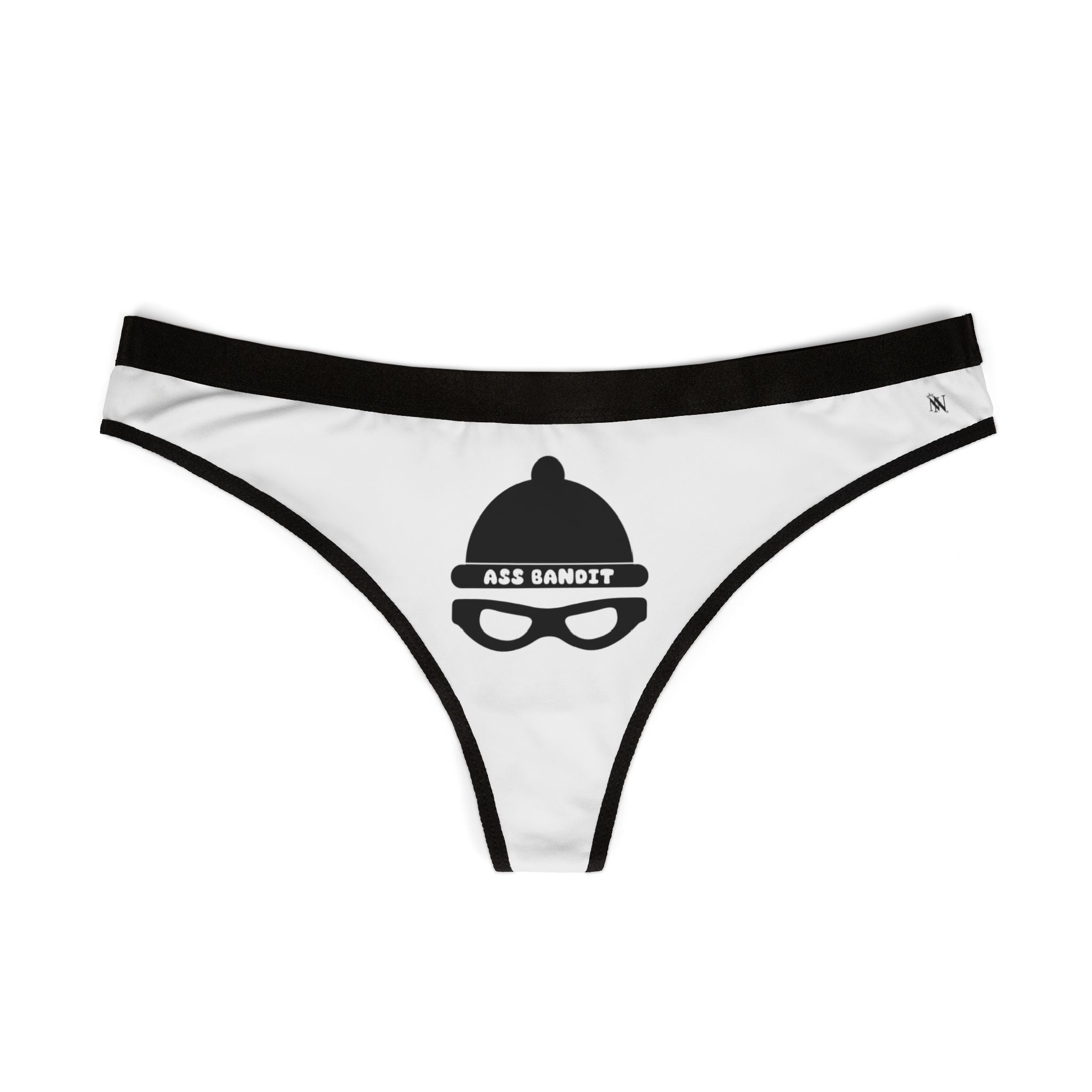 Ass Bandit Sex Gifts Humor Naughty Women’s Thong