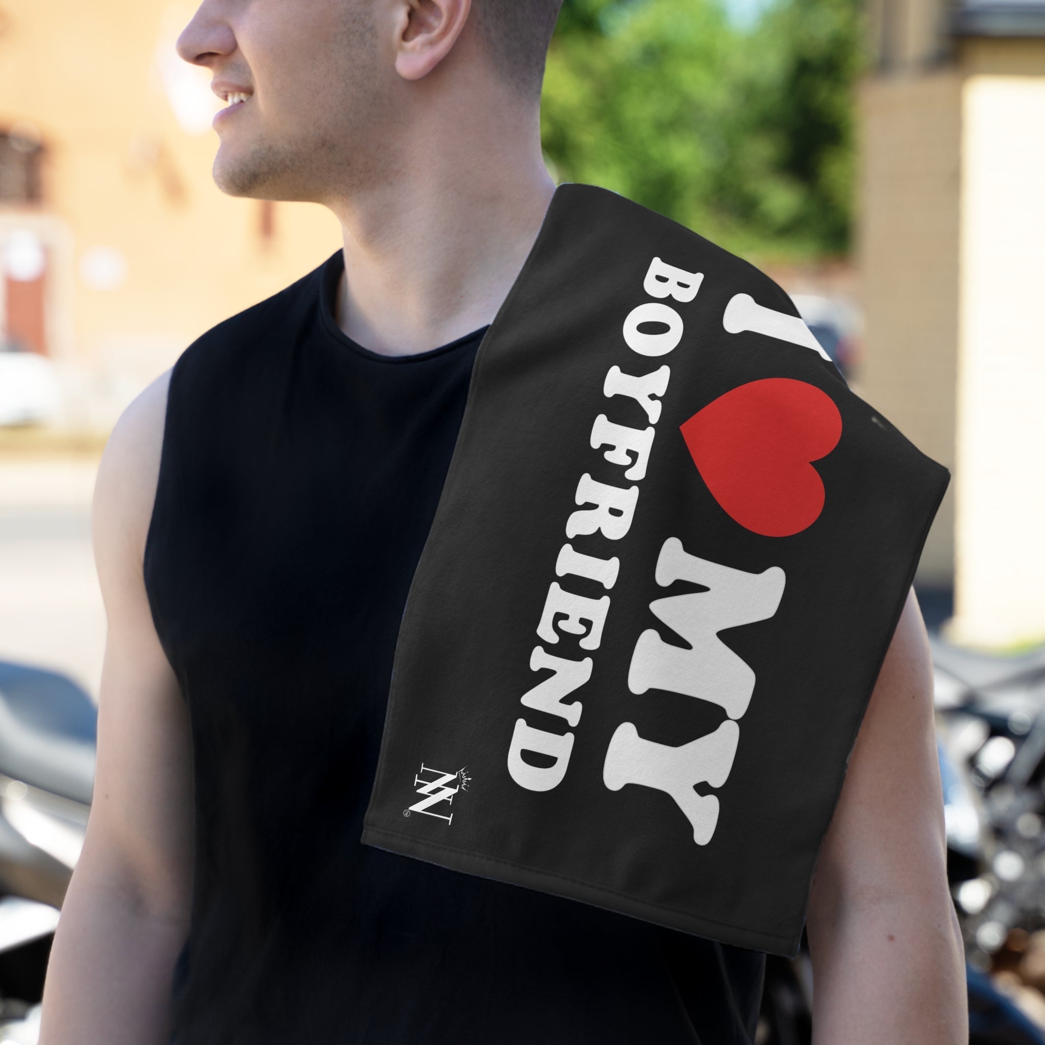 I Love My Boyfriend | Mix & Match Soft Fun-Flirty Lovers’ Towels