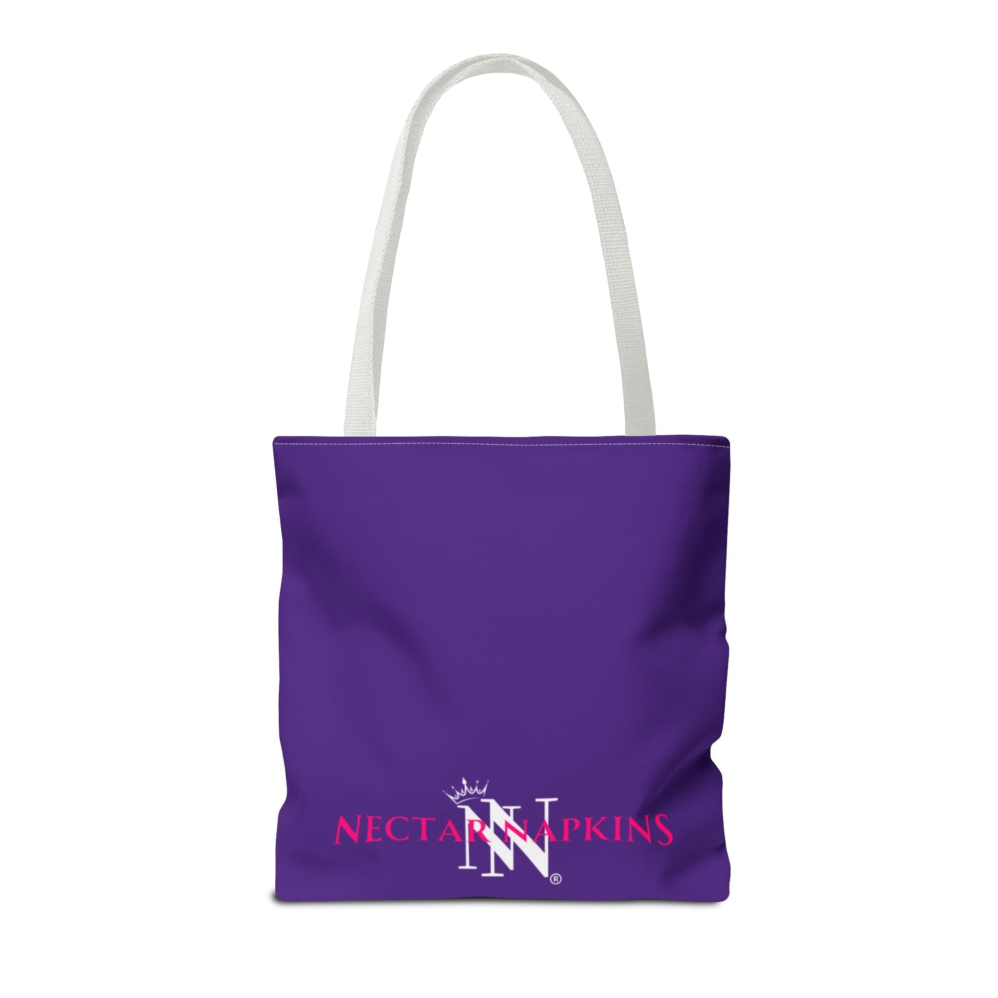 Nectar Napkins Brand Purple Tote Bag