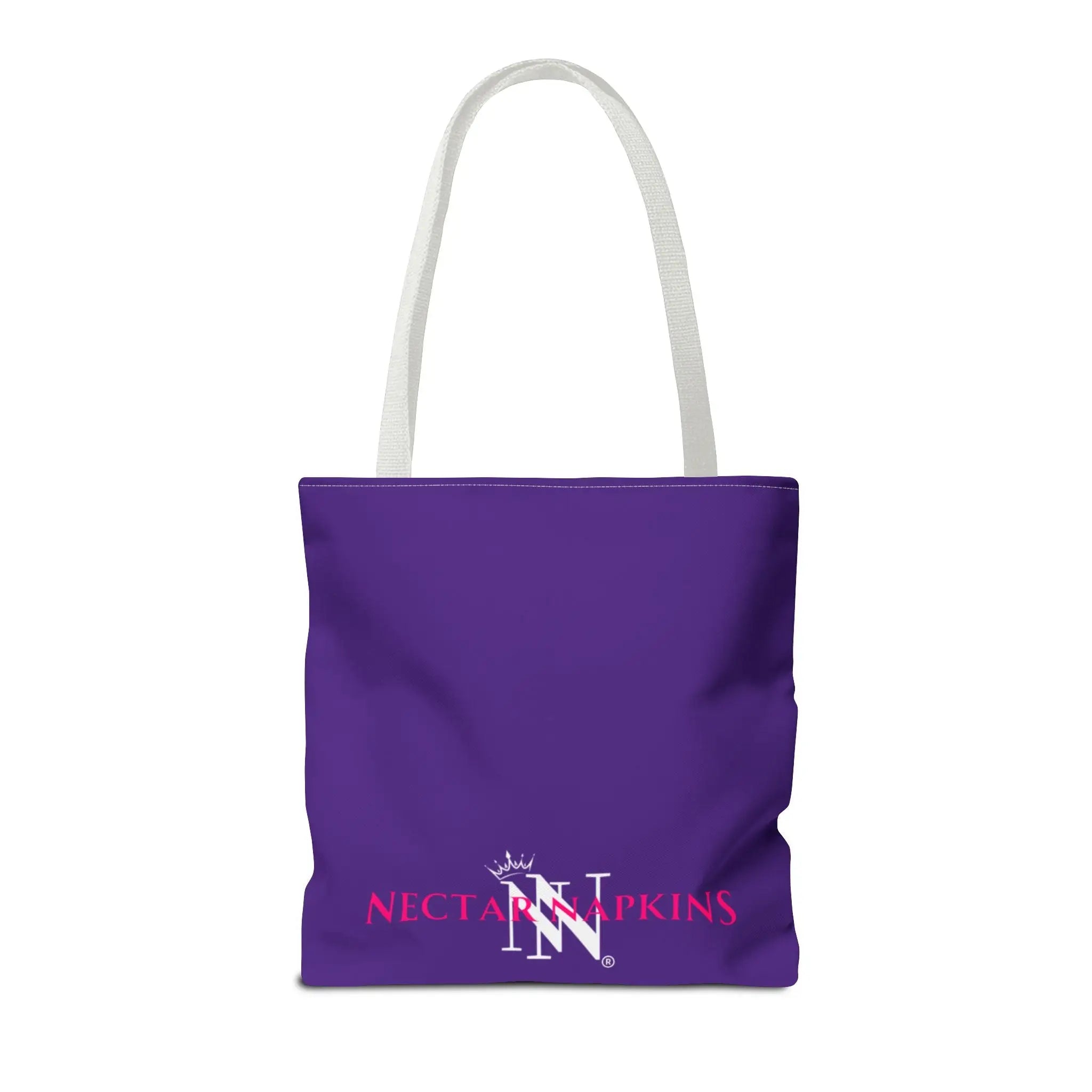 Nectar Napkins Brand Purple Tote Bag