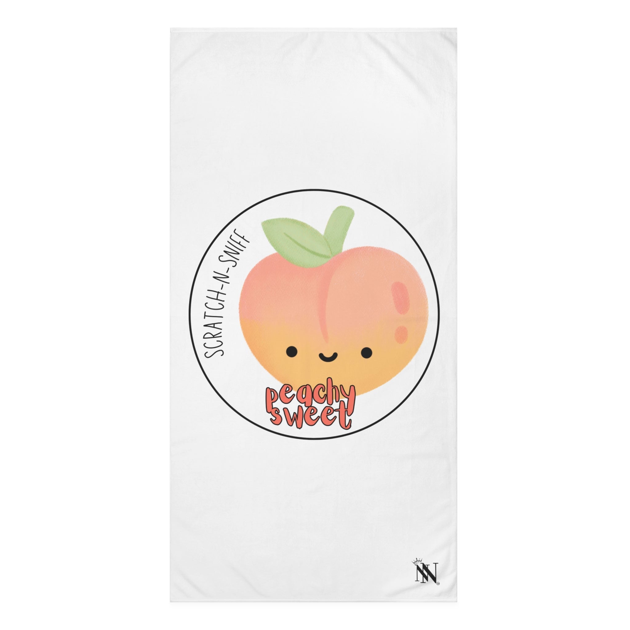 Peachy Sweet Scratch N Sniff | Mix & Match Naughty XL Fun-Flirty Lovers’ Towels