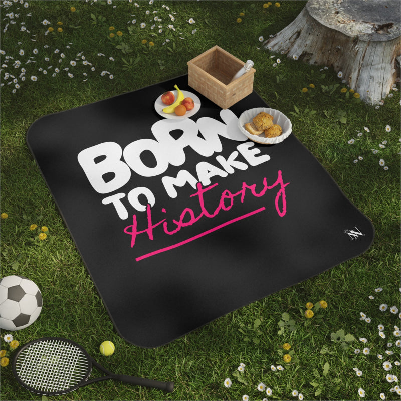 Born to Make History | Mix Match Fun-Flirty Lovers’ Water-Resistant Blankets