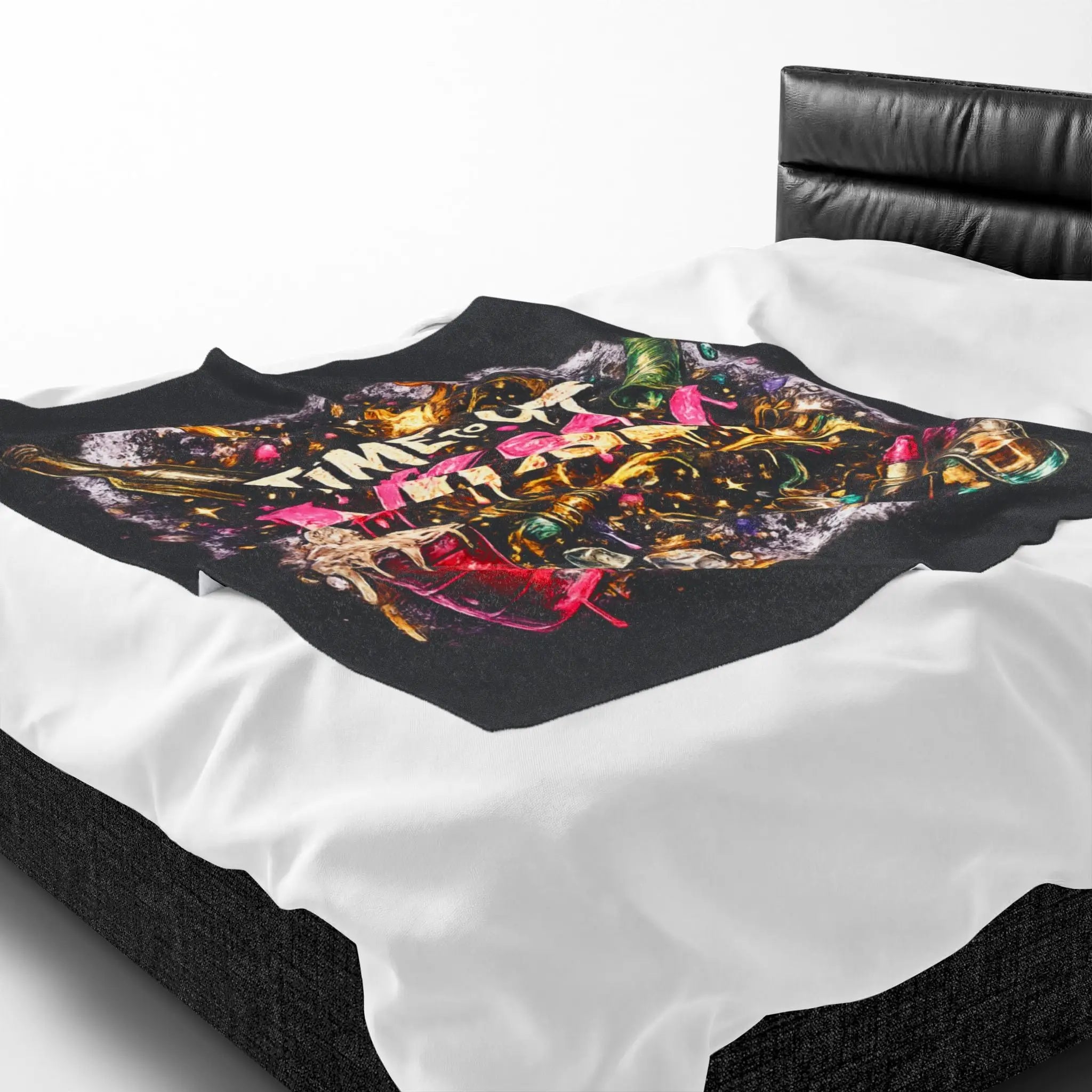 Time to Get Messy Party Blanket