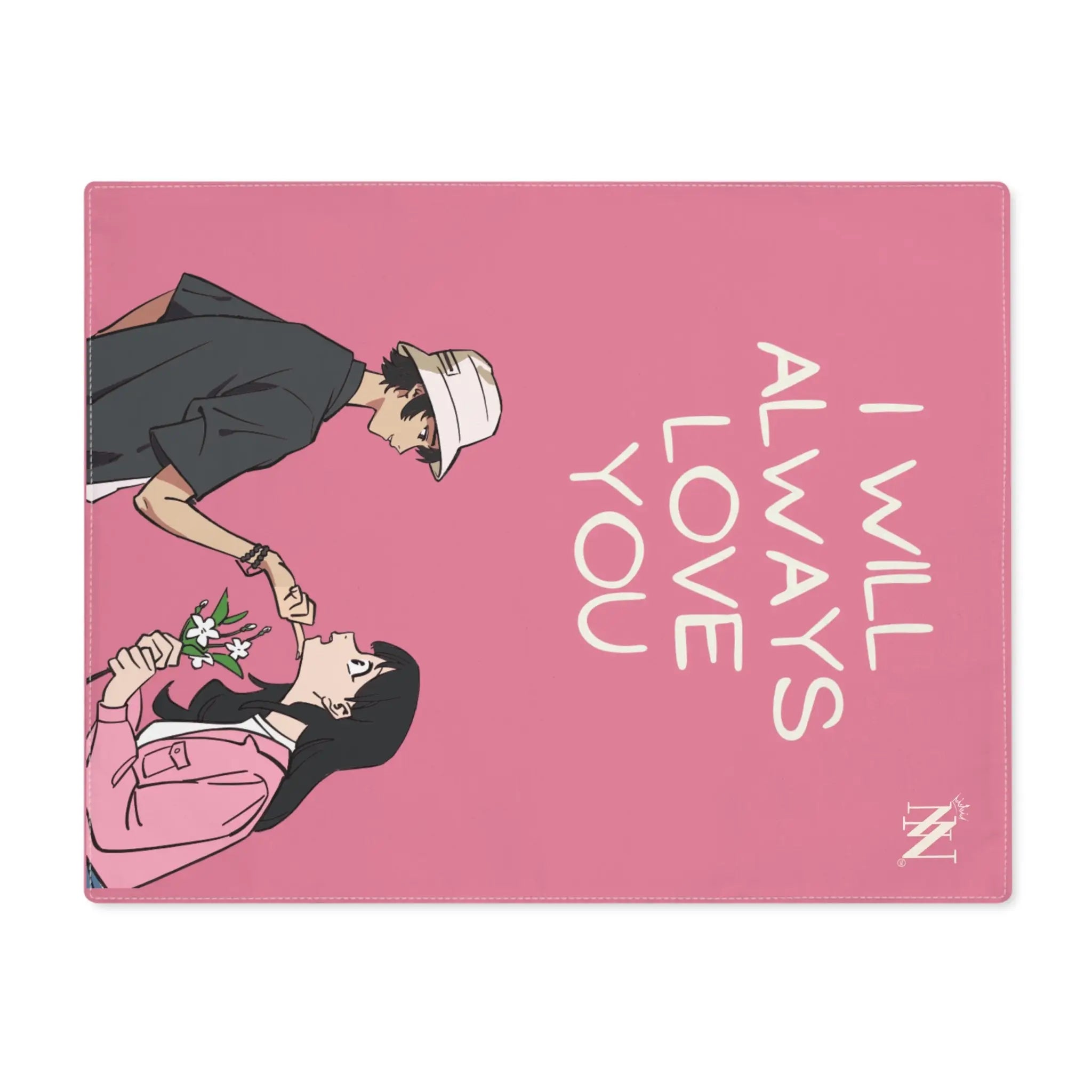 I Will Always Love You Anime | Nectar Napkins Fun-Flirty Loversโ Toy Mats