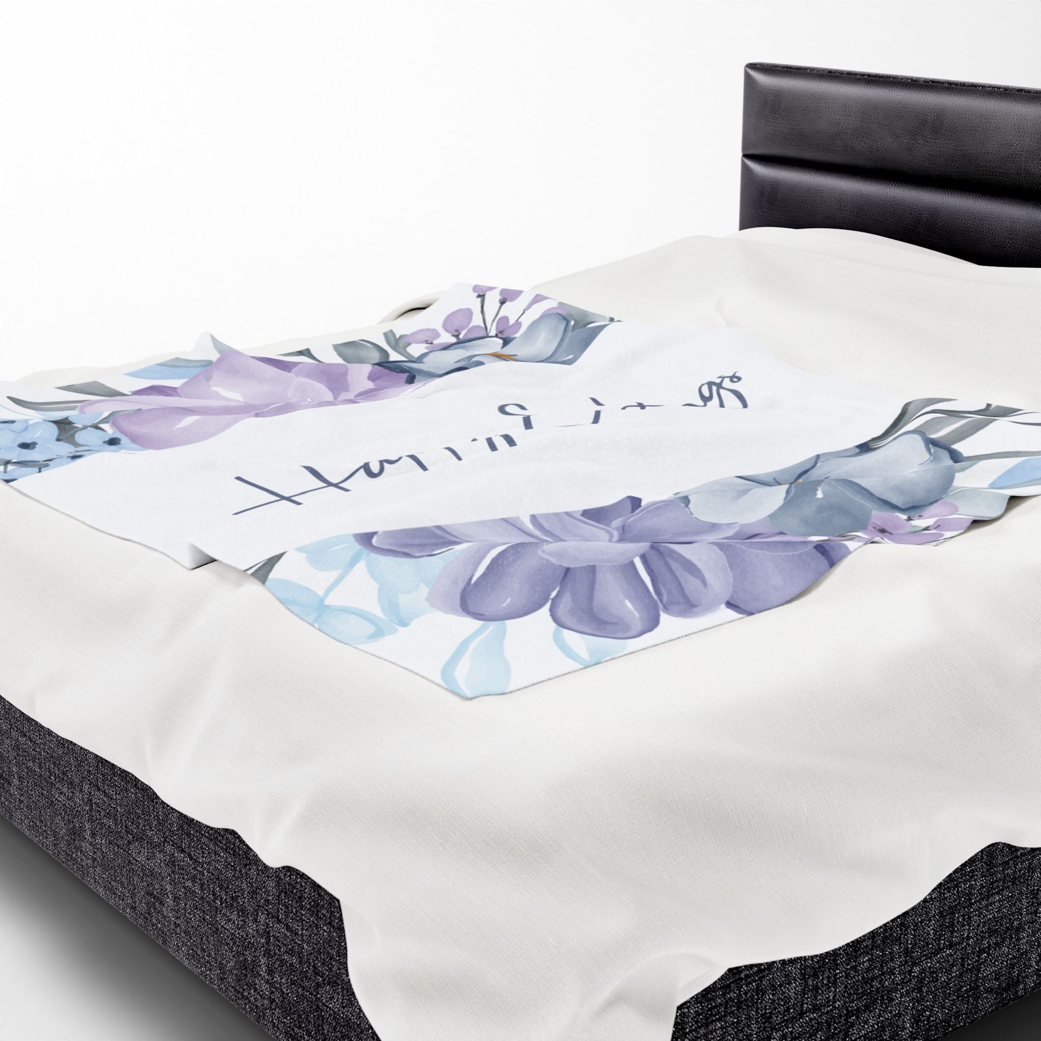 Happy Endings Floral | Mix & Match Fun-Flirty Lovers’ Blankets