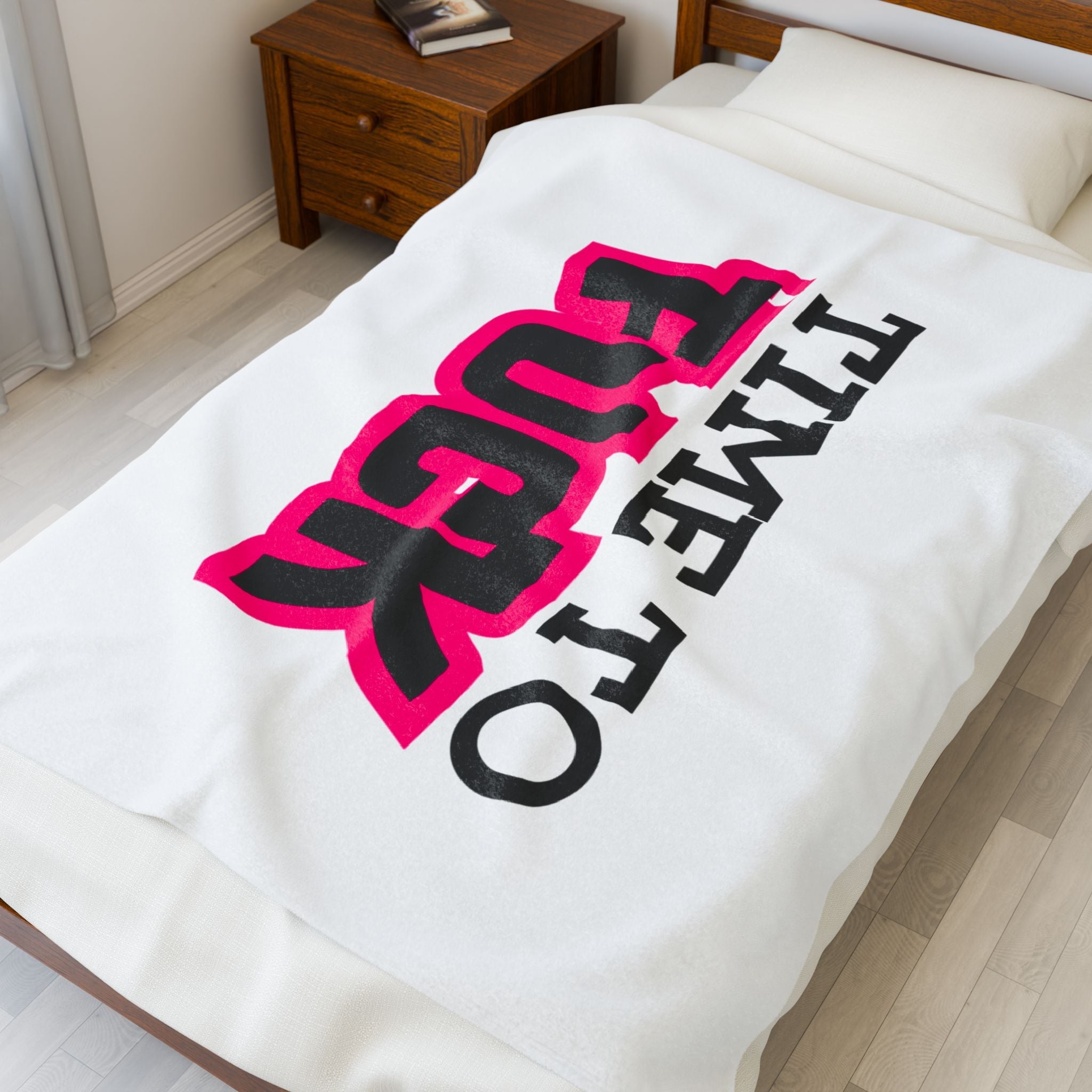 Time to Fuck | Mix & Match Velveteen Fun-Flirty Lovers’ Blankets