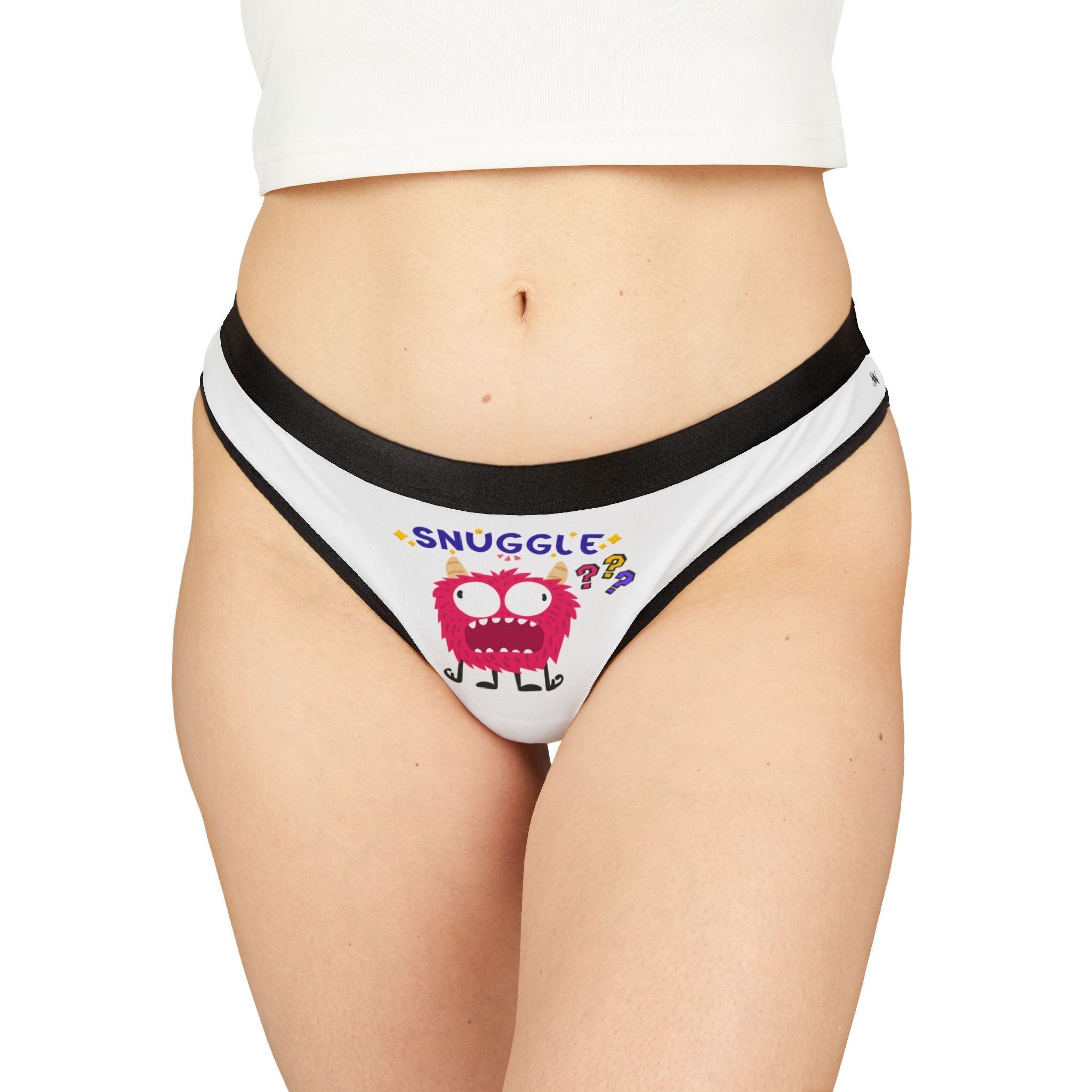 Snuggle Monster??? | Mix & Match Women’s Fun-Flirty Lovers’ Thongs