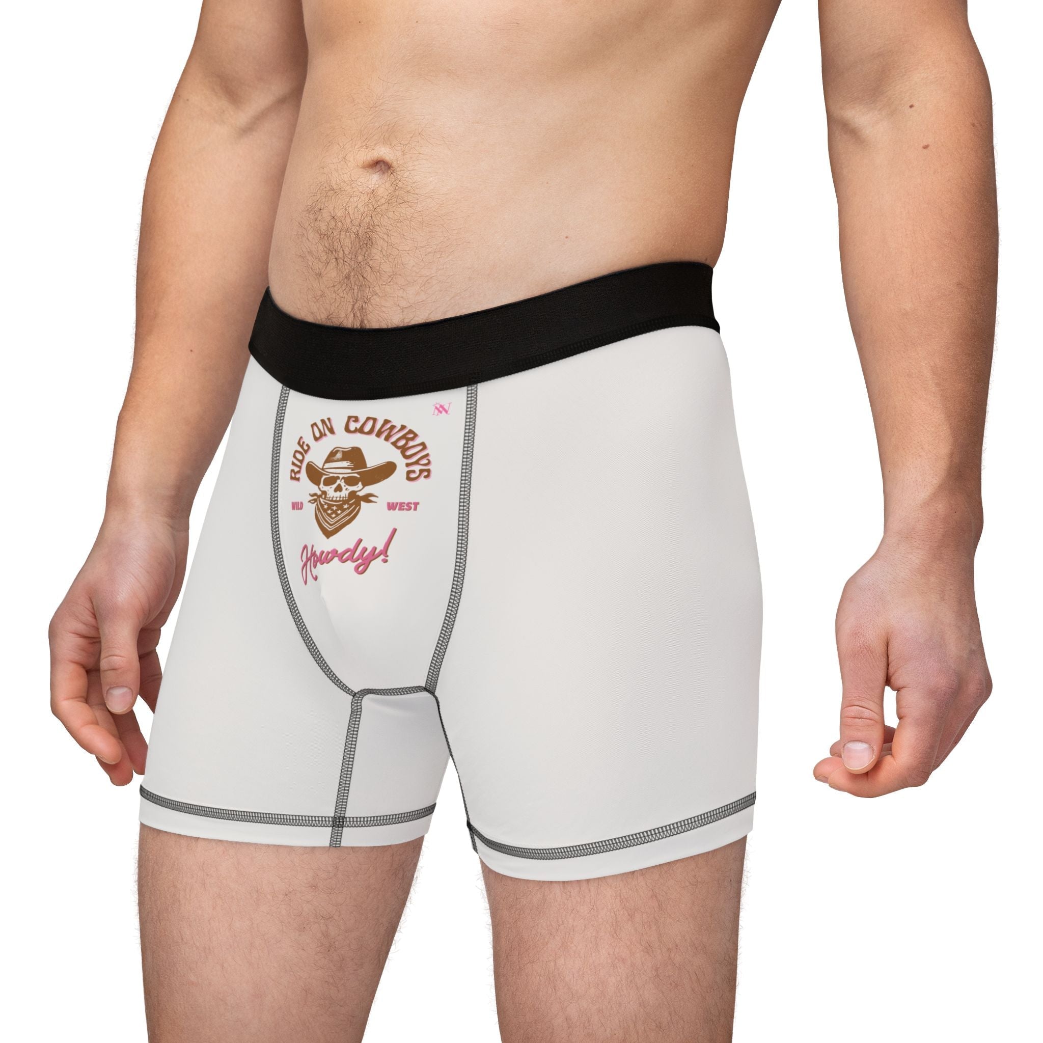 Ride On Cowboys Men’s Matching Gifts Comfy Flirty Boxer Briefs