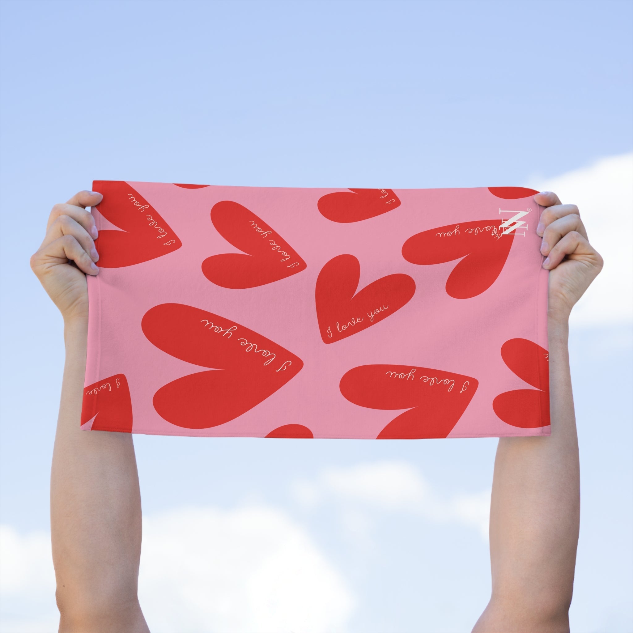 Love You Over & Over | Mix & Match Soft Fun-Flirty Lovers’ Towels