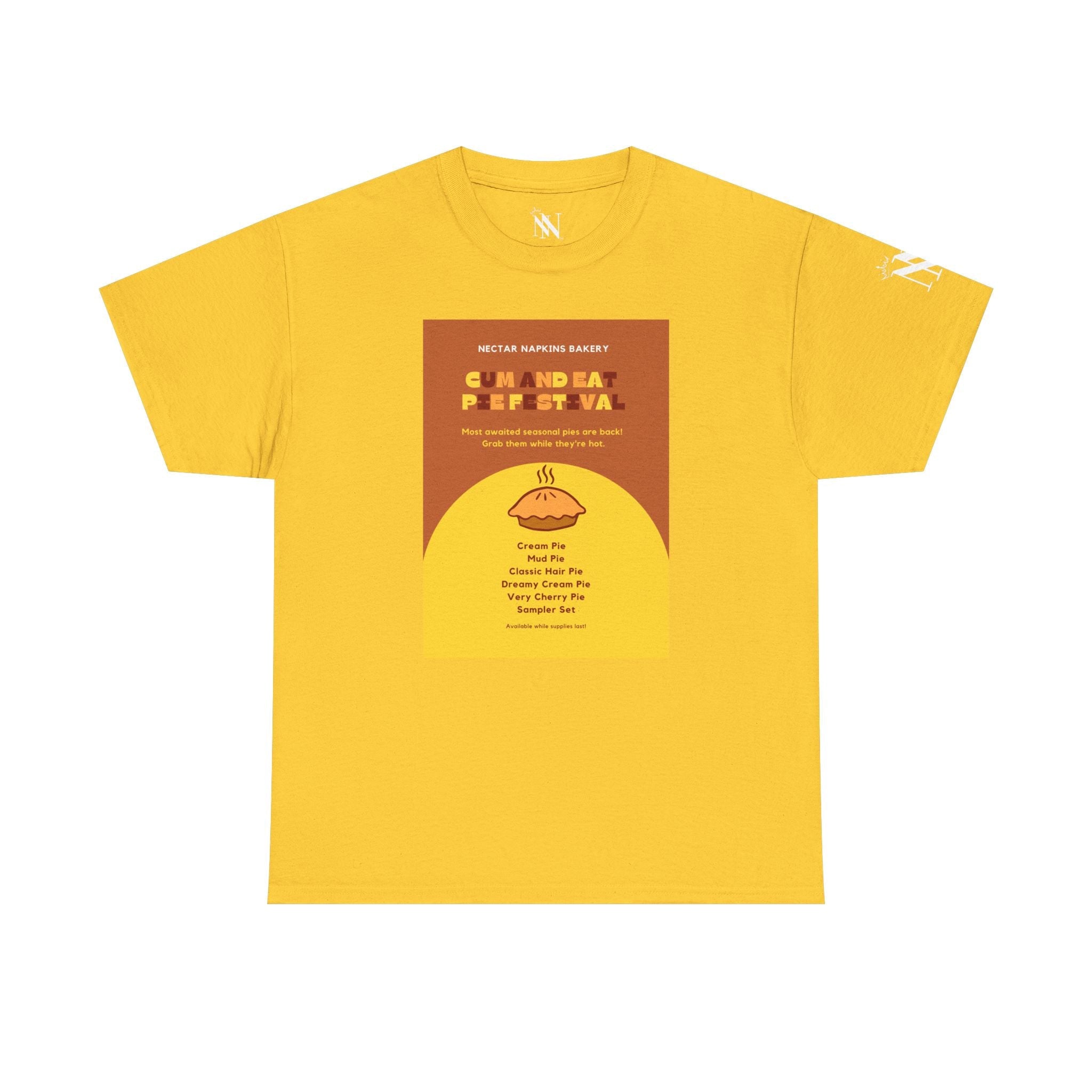Cum Eat Pie Festival | Mix & Match 100% Cotton Unisex Fun-Flirty Lovers’ Tees