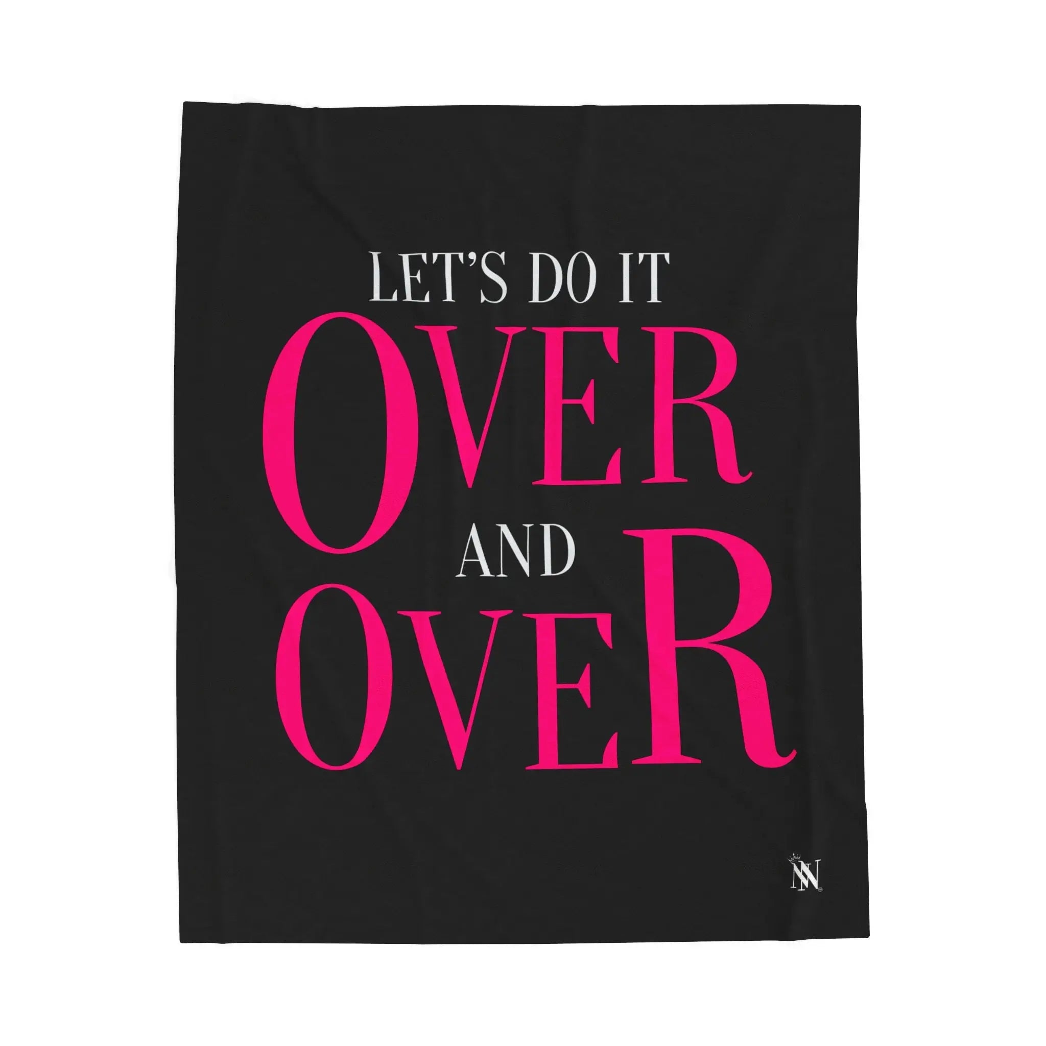 Let’s Do It Over and Over | Mix & Match Soft Fun-Flirty Lovers’ Blankets