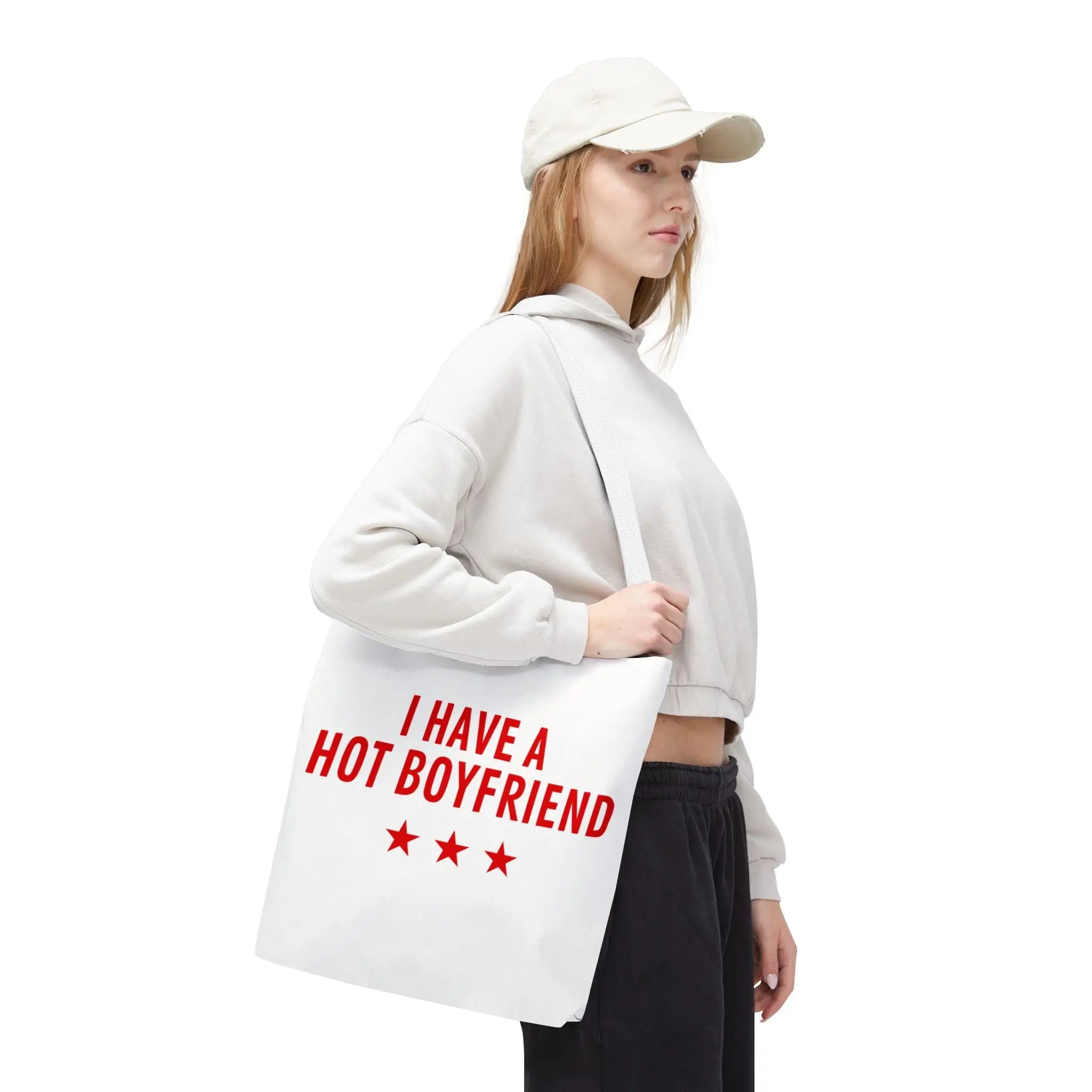 I Have a Hot Boyfriend | Mix & Match Fun-Flirty Lovers’ Totes