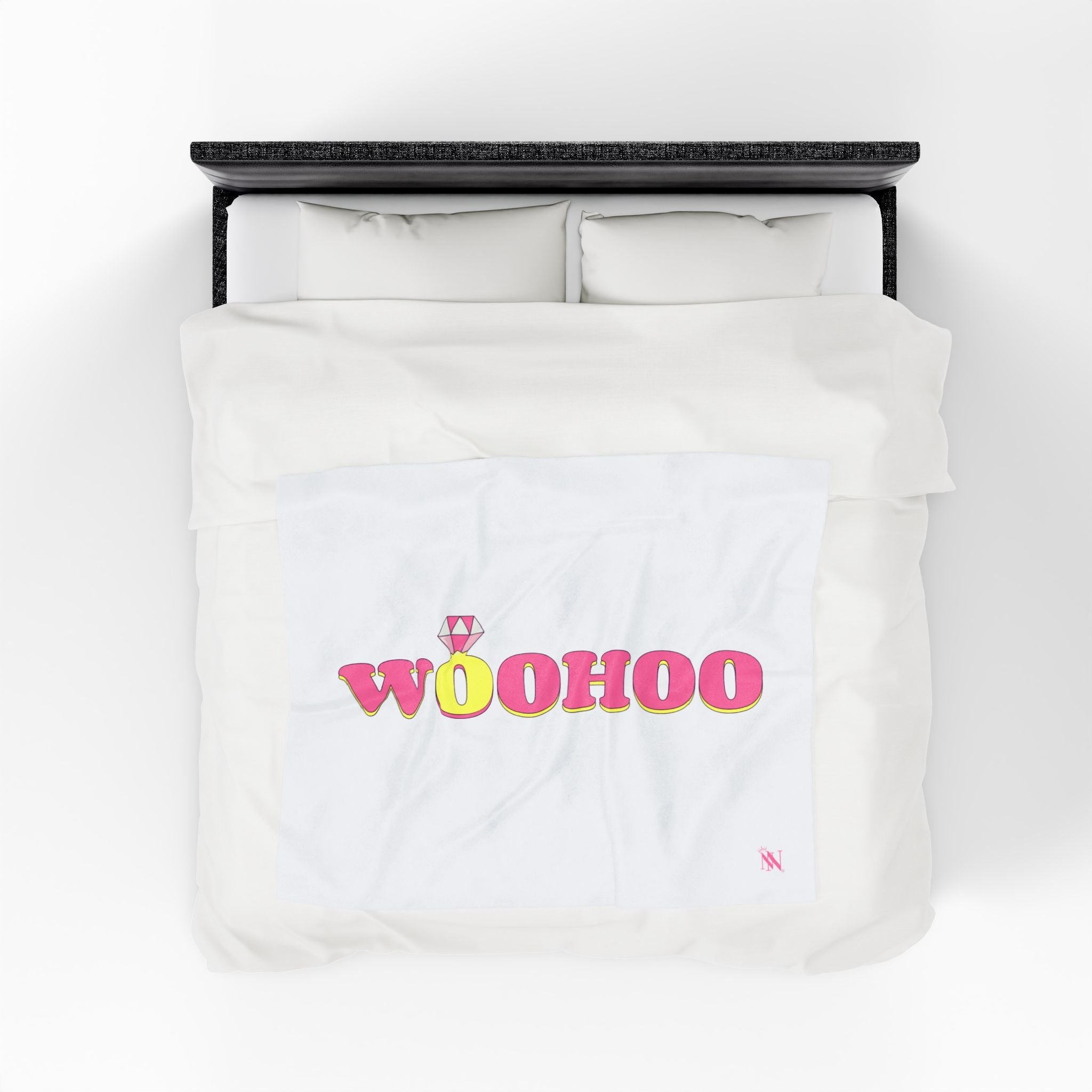 WooHoo Diamond Ring Bride | Mix & Match Soft Fun-Flirty Lovers’ Blankets
