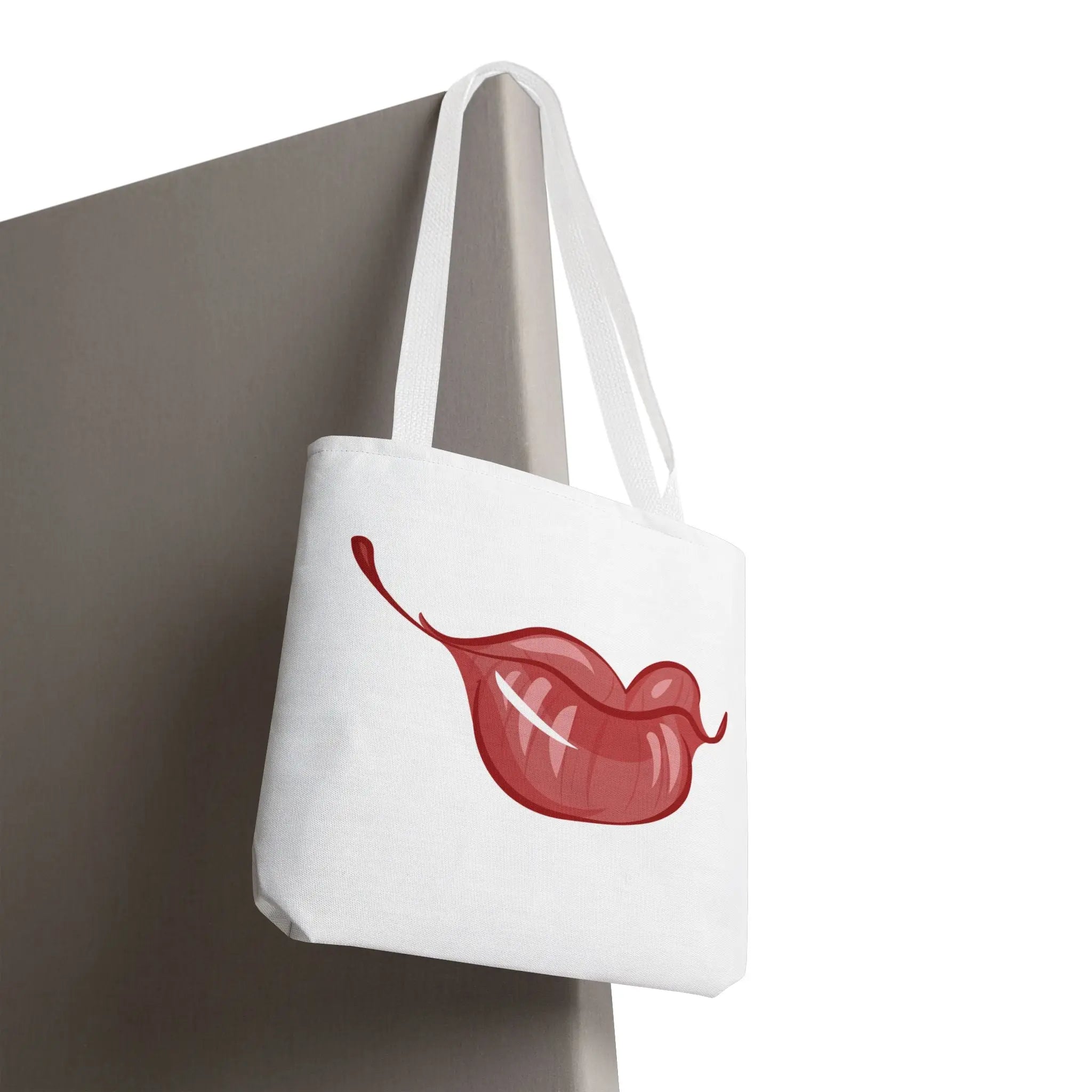 With A Smile Fun Everyday Cute Tote Bag