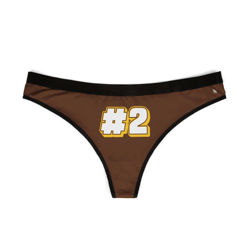 #2 Number Two | Mix & Match Women’s Fun-Flirty Lovers’ Thongs