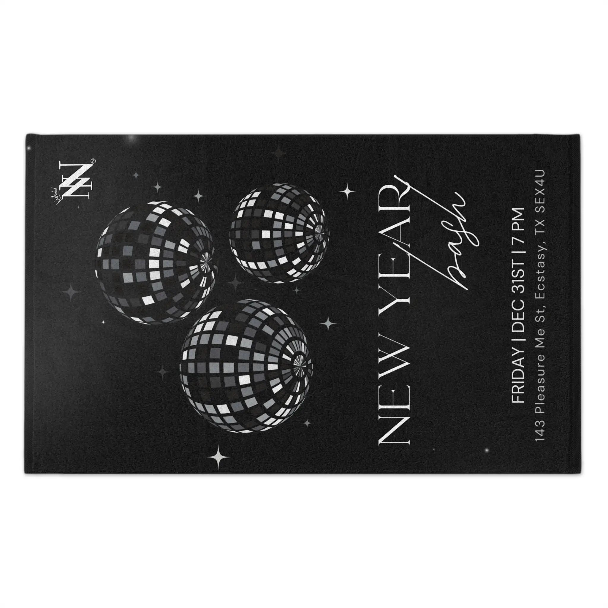 New Year Bash | Mix & Match Soft Fun-Flirty Lovers’ Towels