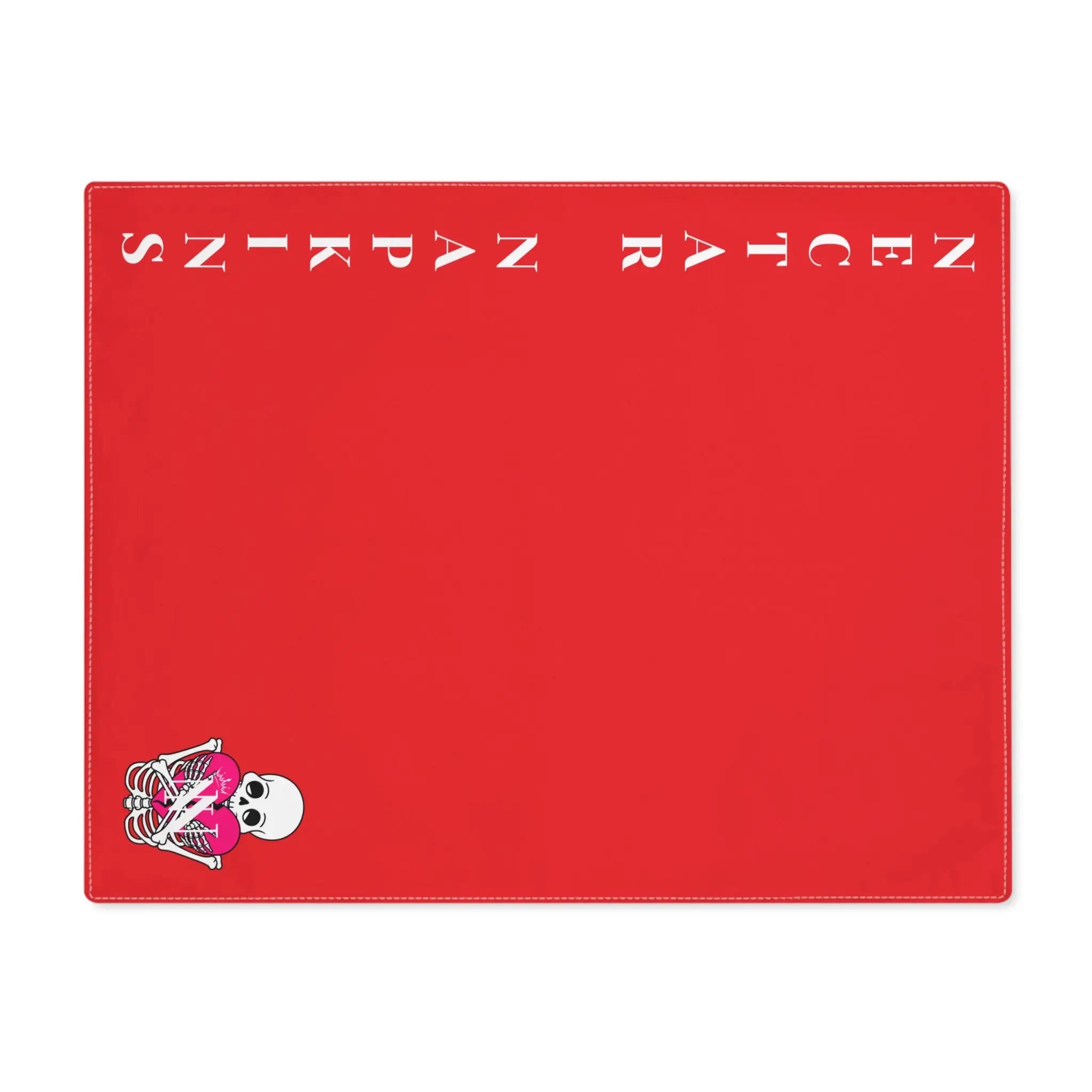 Nectar Napkins Brand Bright Red Sex Toy Mat