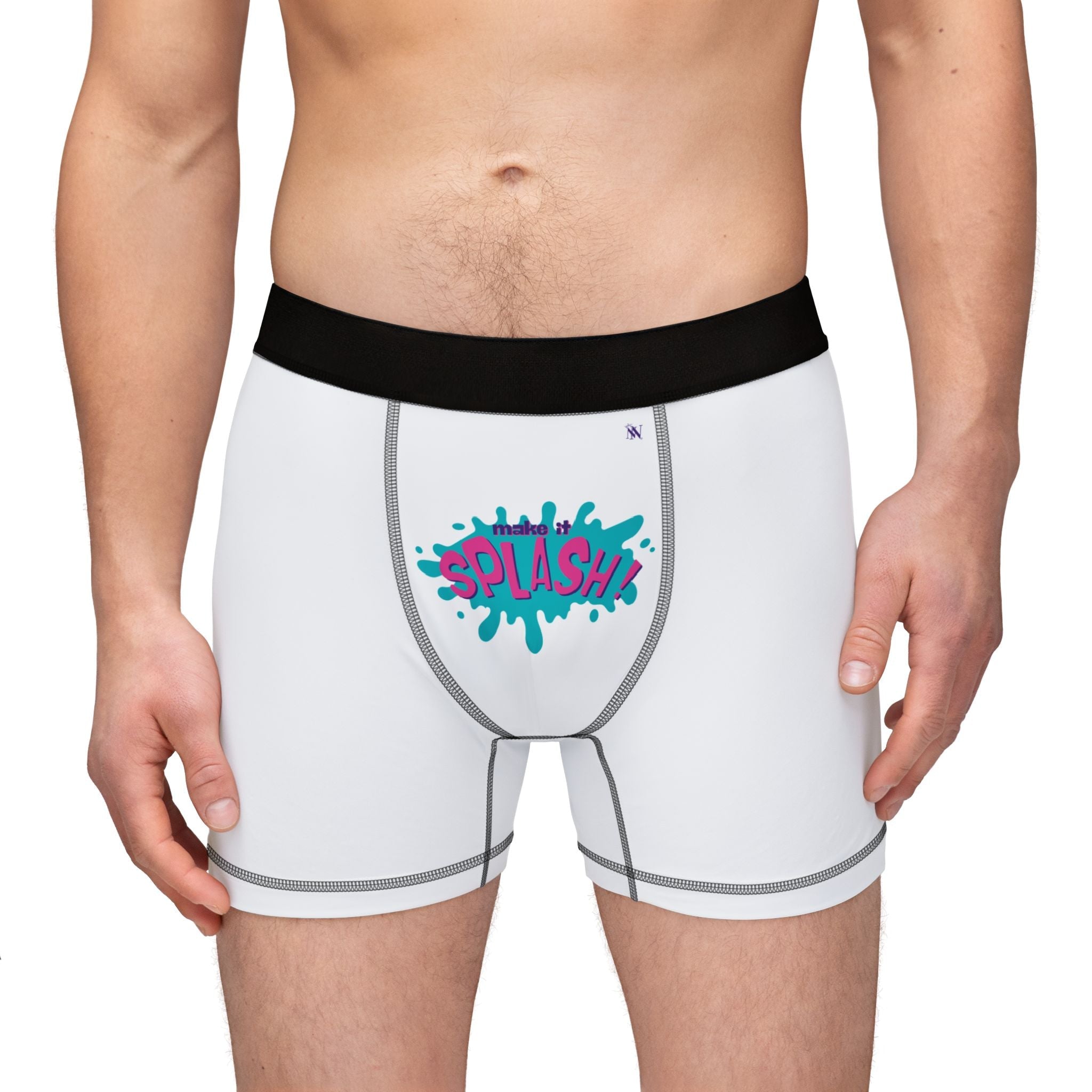 Make It Splash! | Mix & Match Men’s Fun-Flirty Lovers’ Boxer Briefs