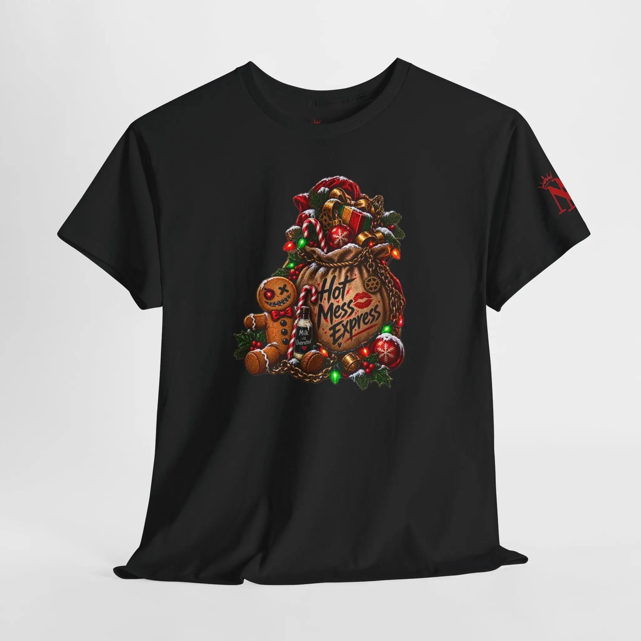 Hot Mess Express Christmas | Nectar Napkins Fun-Flirty Lovers’ T-Shirts