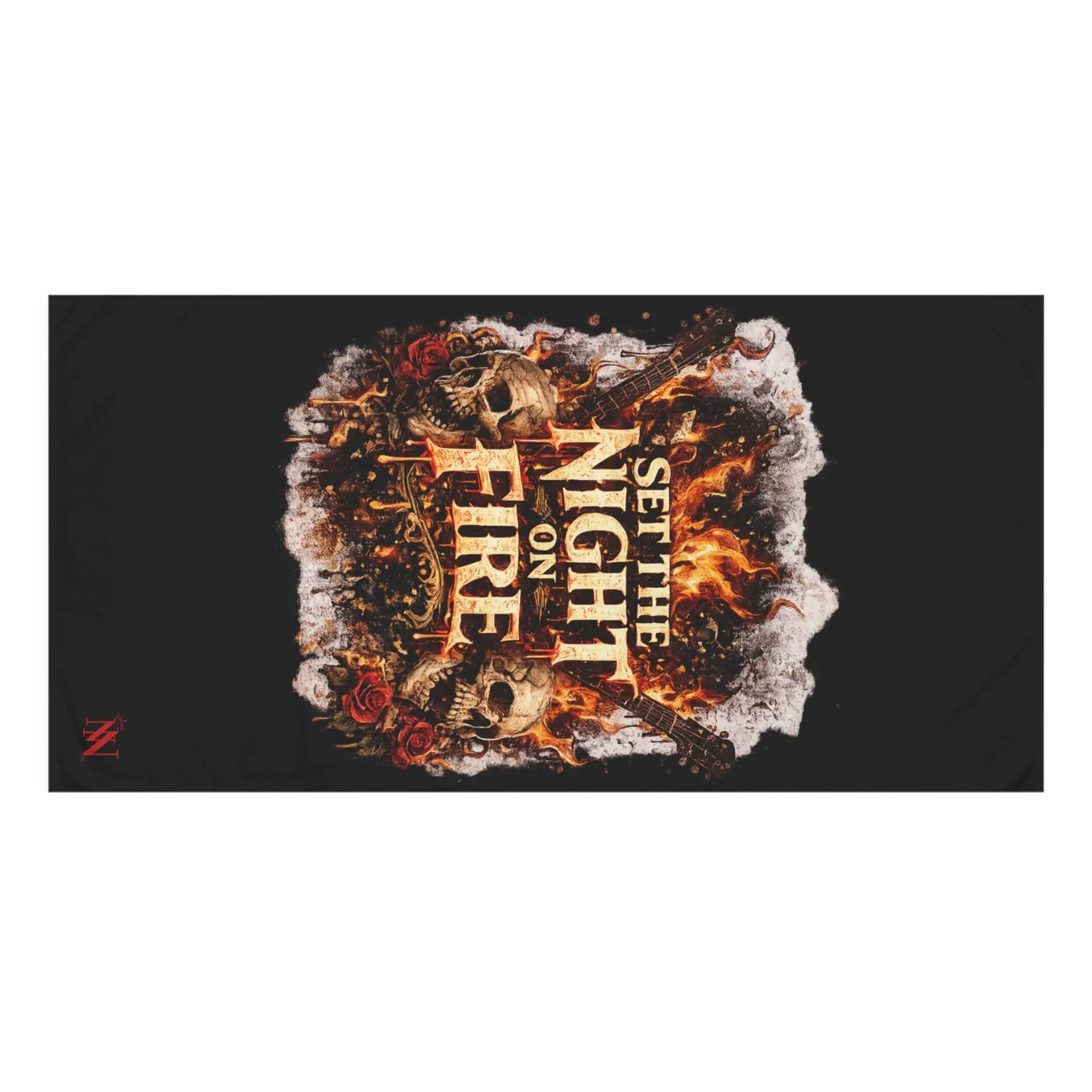 Set the Night on Fire | Nectar Napkins XL Fun-Flirty Lovers’ Towels