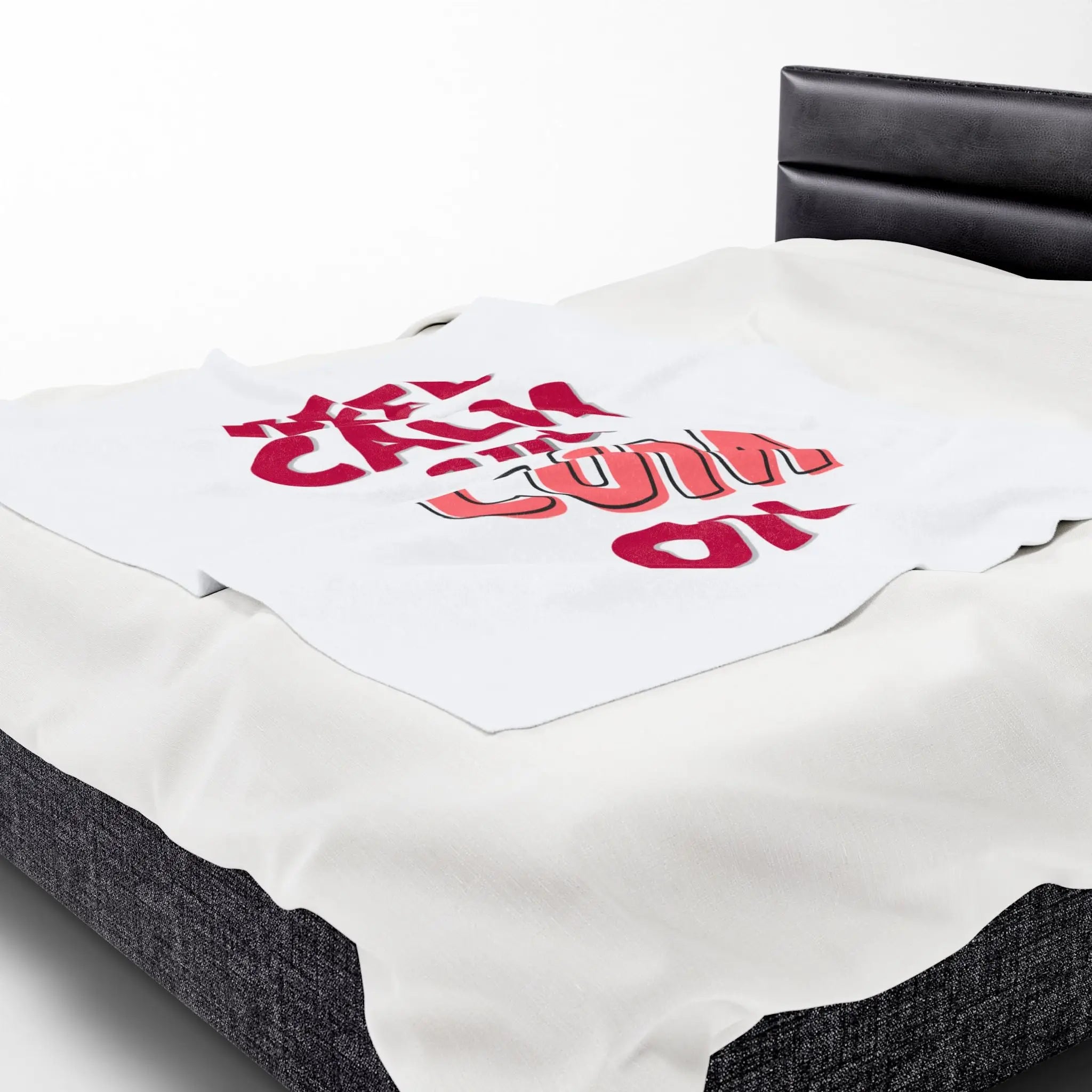 Keep Calm & Cum On | Mix & Match Soft Fun-Flirty Lovers’ Blankets