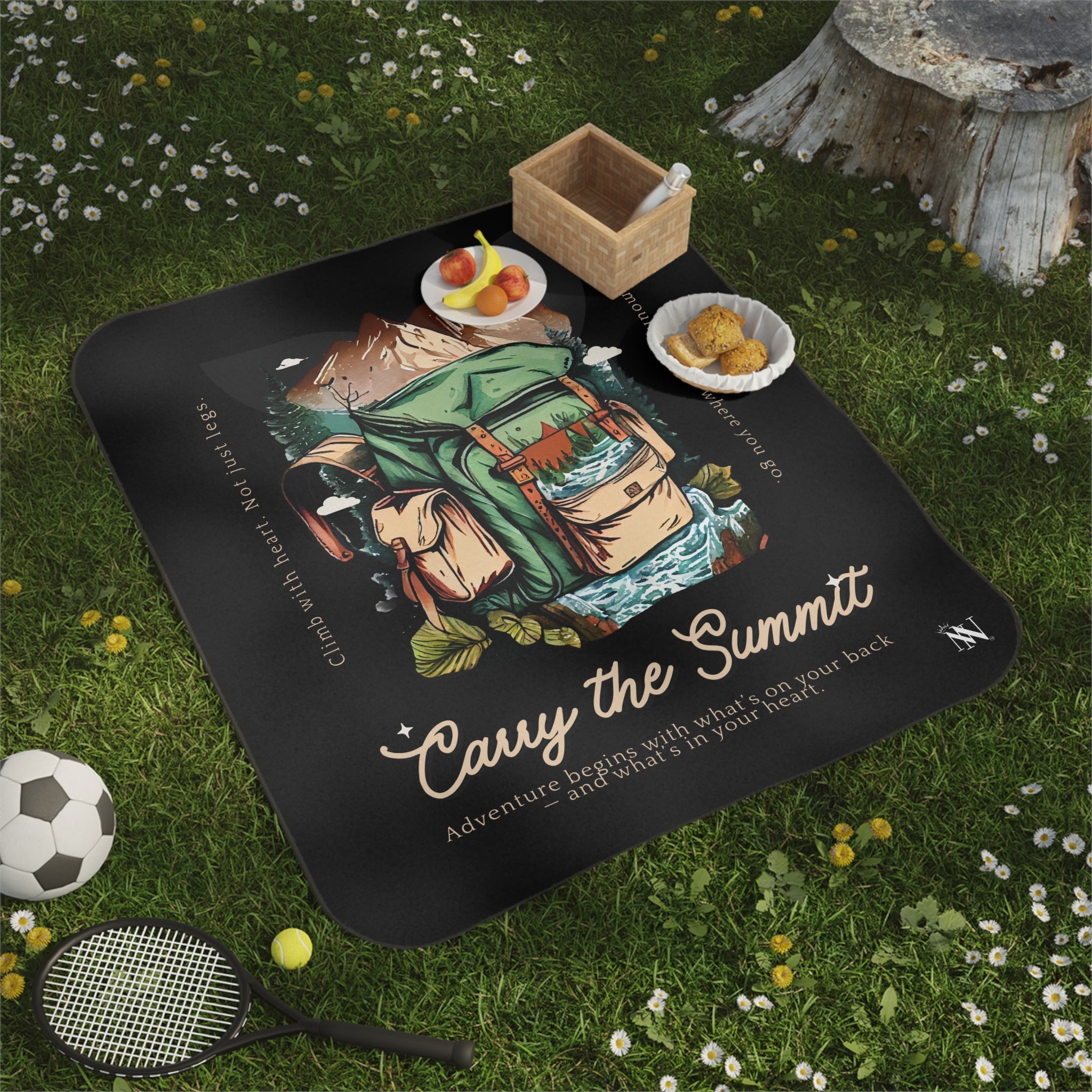 Carry the Summit | Mix Match Fun-Flirty Lovers’ Water-Resistant Blankets