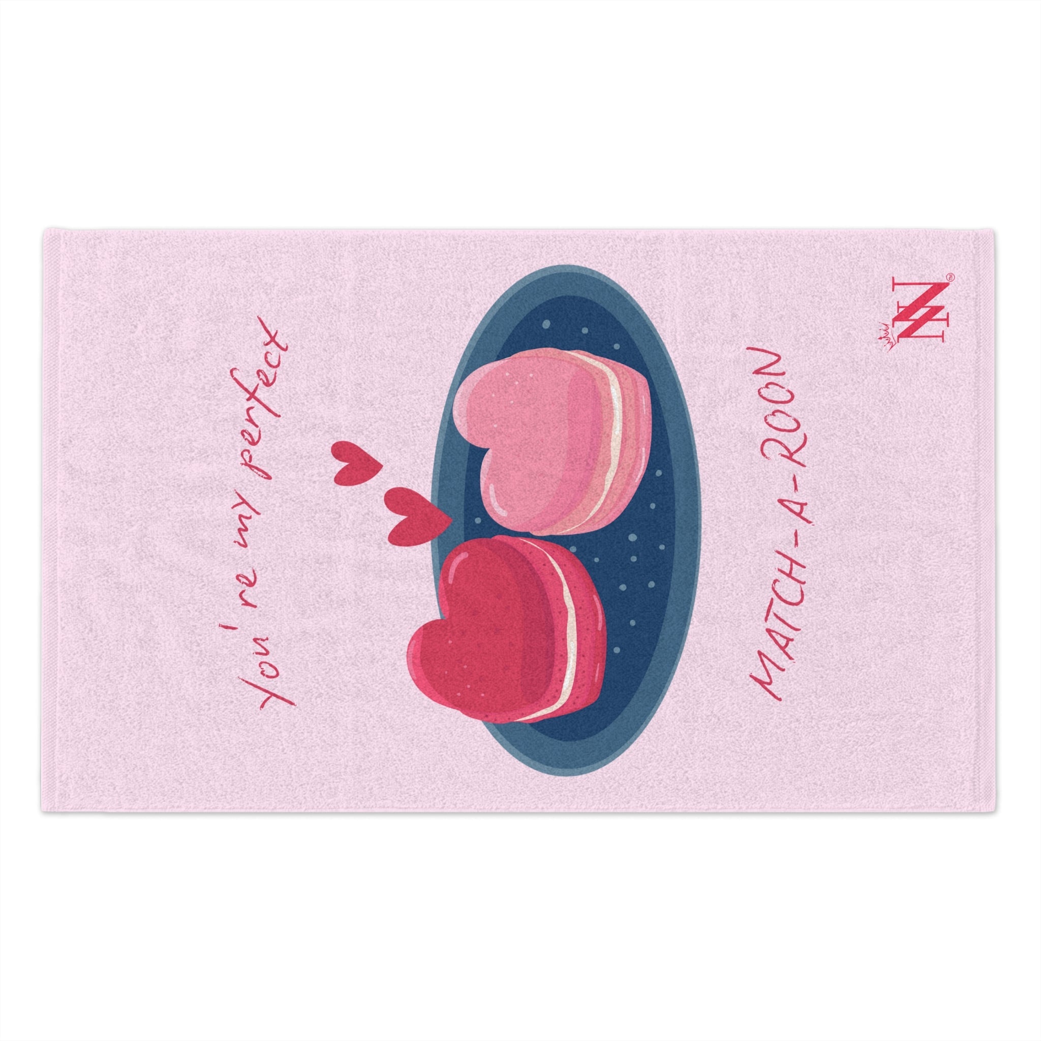 You’re My Perfect Match-A-Roon | Mix & Match Soft Fun-Flirty Lovers’ Towels