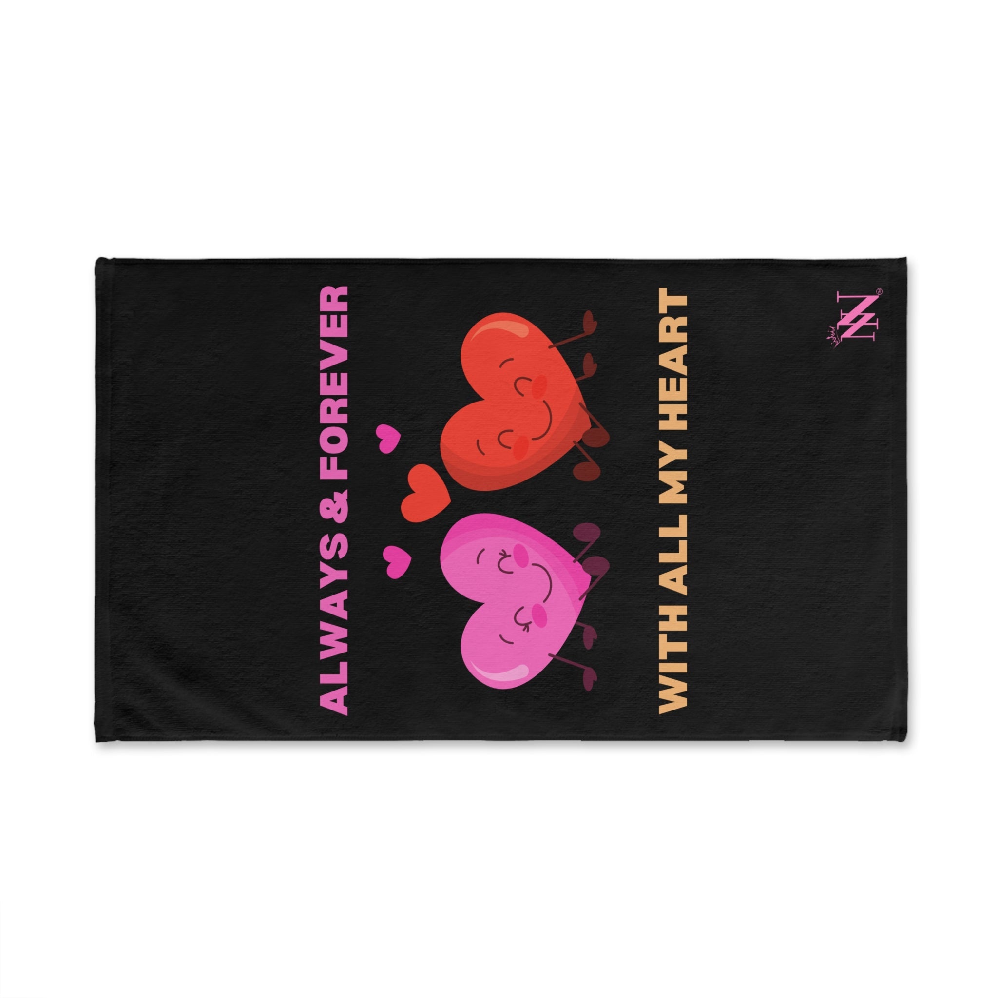 With All My Heart | Mix & Match Original Fun-Flirty Lovers’ Towels