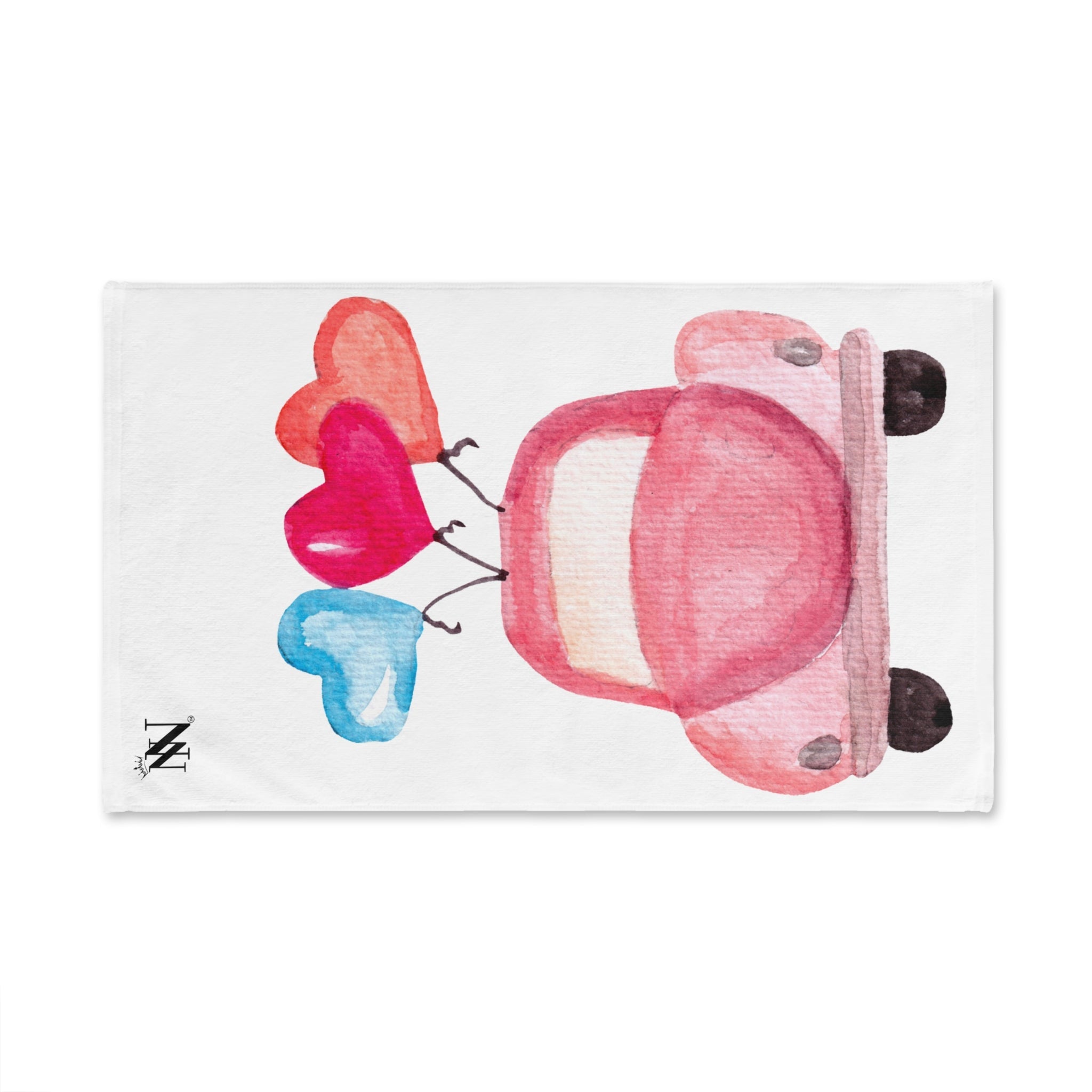Honeymoon Car | Mix & Match Original Fun-Flirty Lovers’ Towels