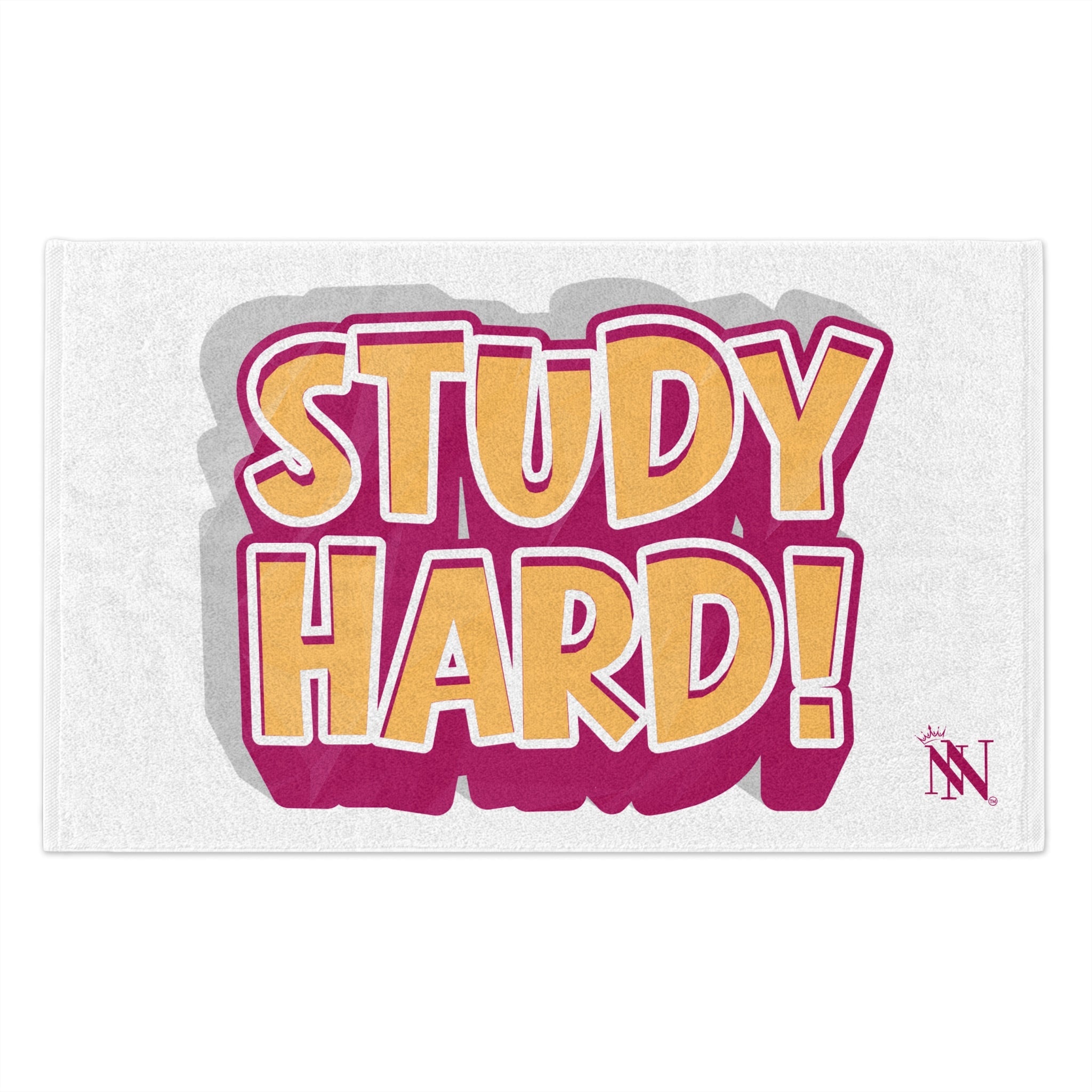 Study Hard! | Mix & Match Soft Fun-Flirty Lovers’ Towels