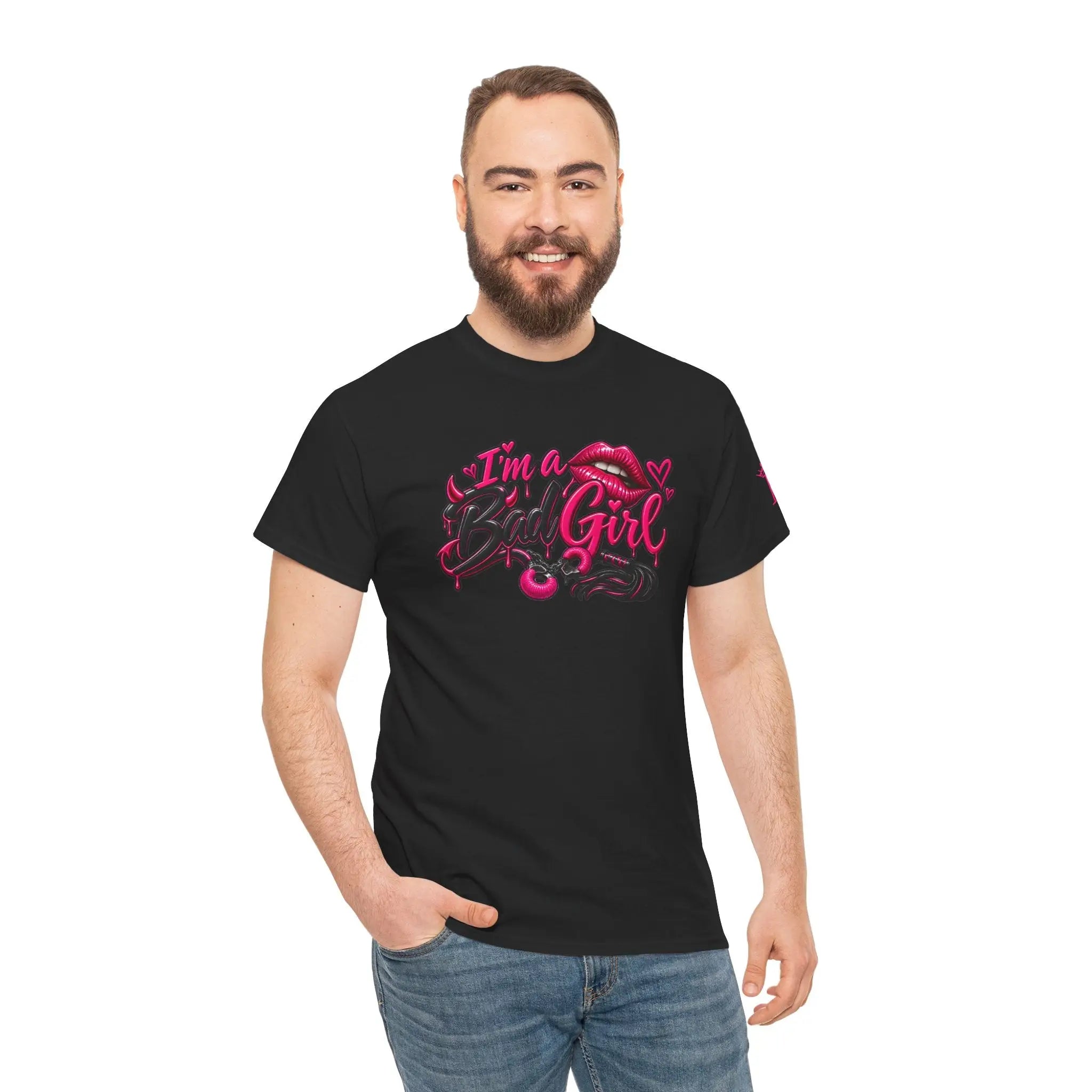 I’m a Bad Girl Sexy | Nectar Napkins Fun-Flirty Lovers’ T-Shirts