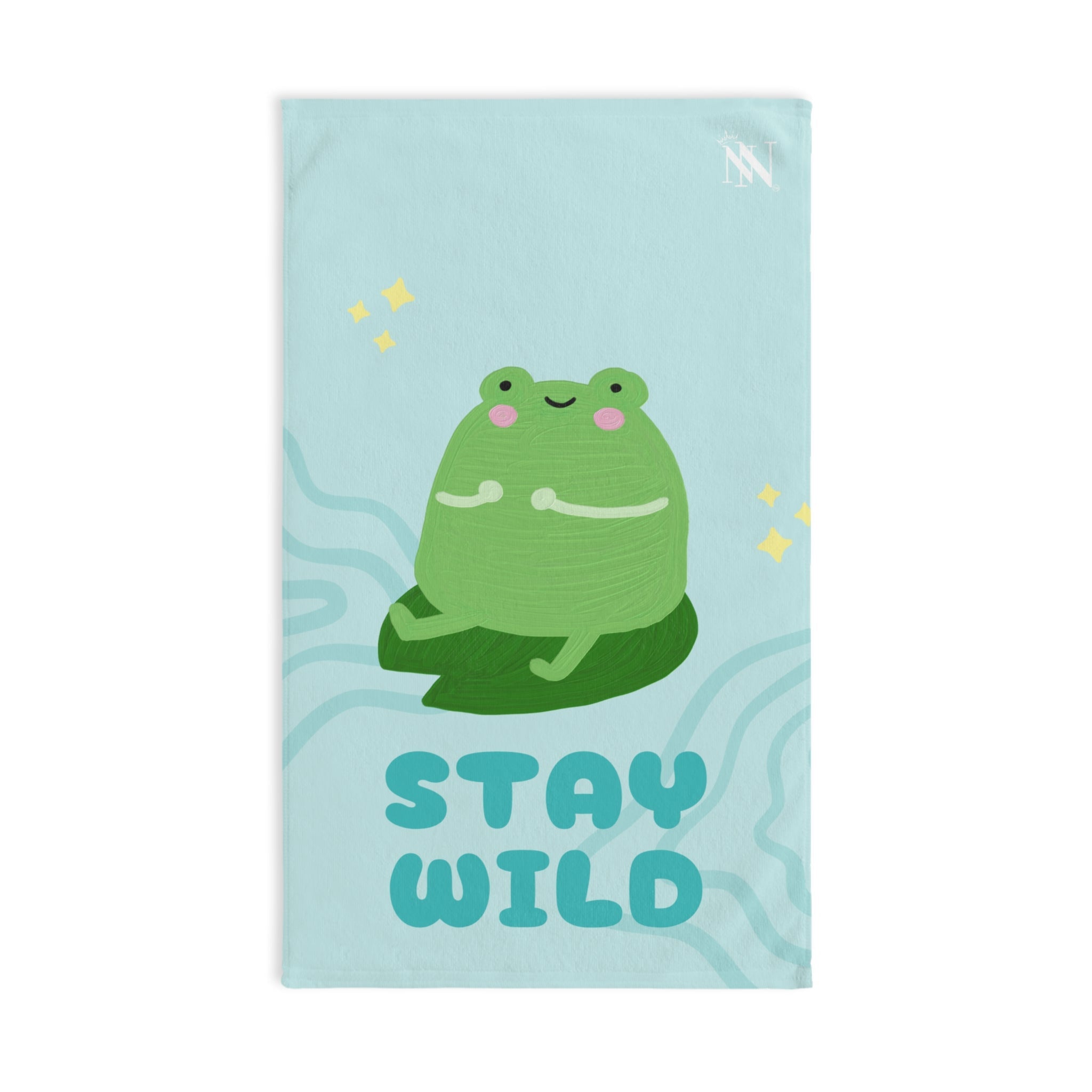 Stay Wild Cut Frog | Mix & Match Classic Fun-Flirty Lovers’ Towels