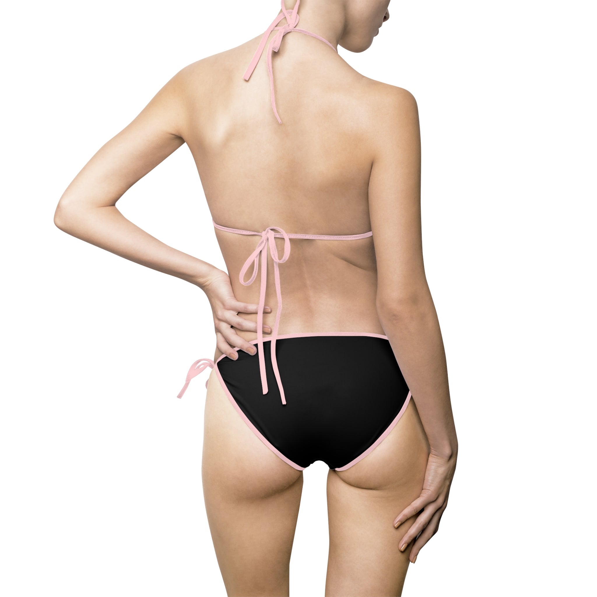 Sexy Bride Black | Mix & Match Fun-Flirty Lovers’ String Bikinis