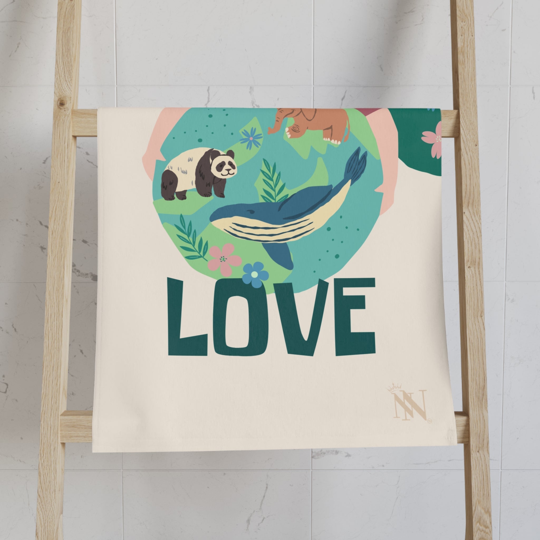 Earth Love | Mix & Match Classic Fun-Flirty Lovers’ Towels