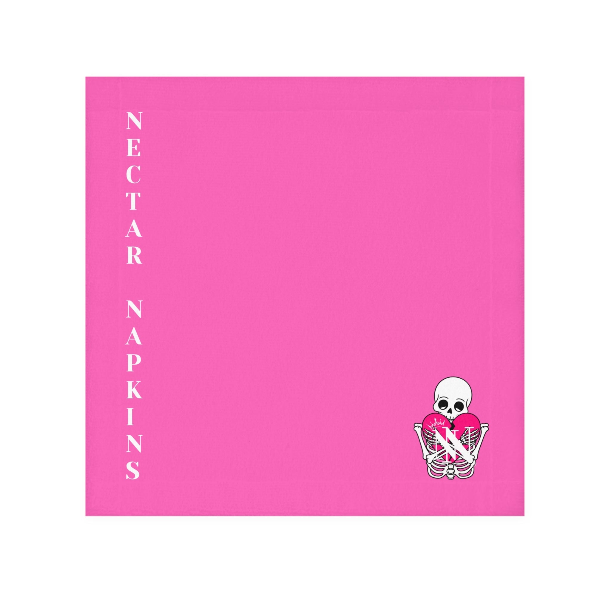 Nectar Napkins Brand Bright Pink | Nectar Napkins Lils’ Fun-Flirty Lovers’ Towels