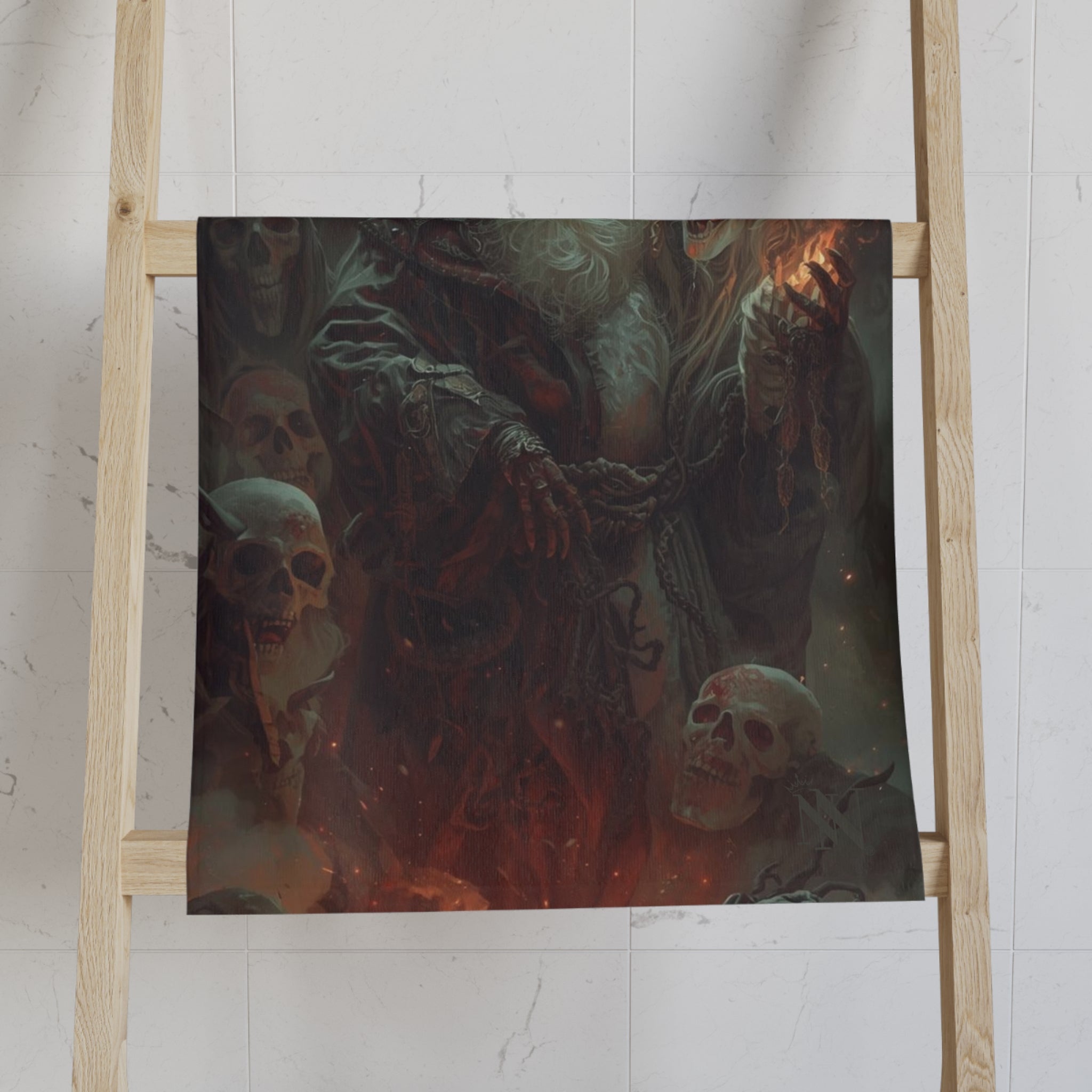 Evil Santa Christmas Fantasy | Mix & Match Classic Fun-Flirty Lovers’ Towels