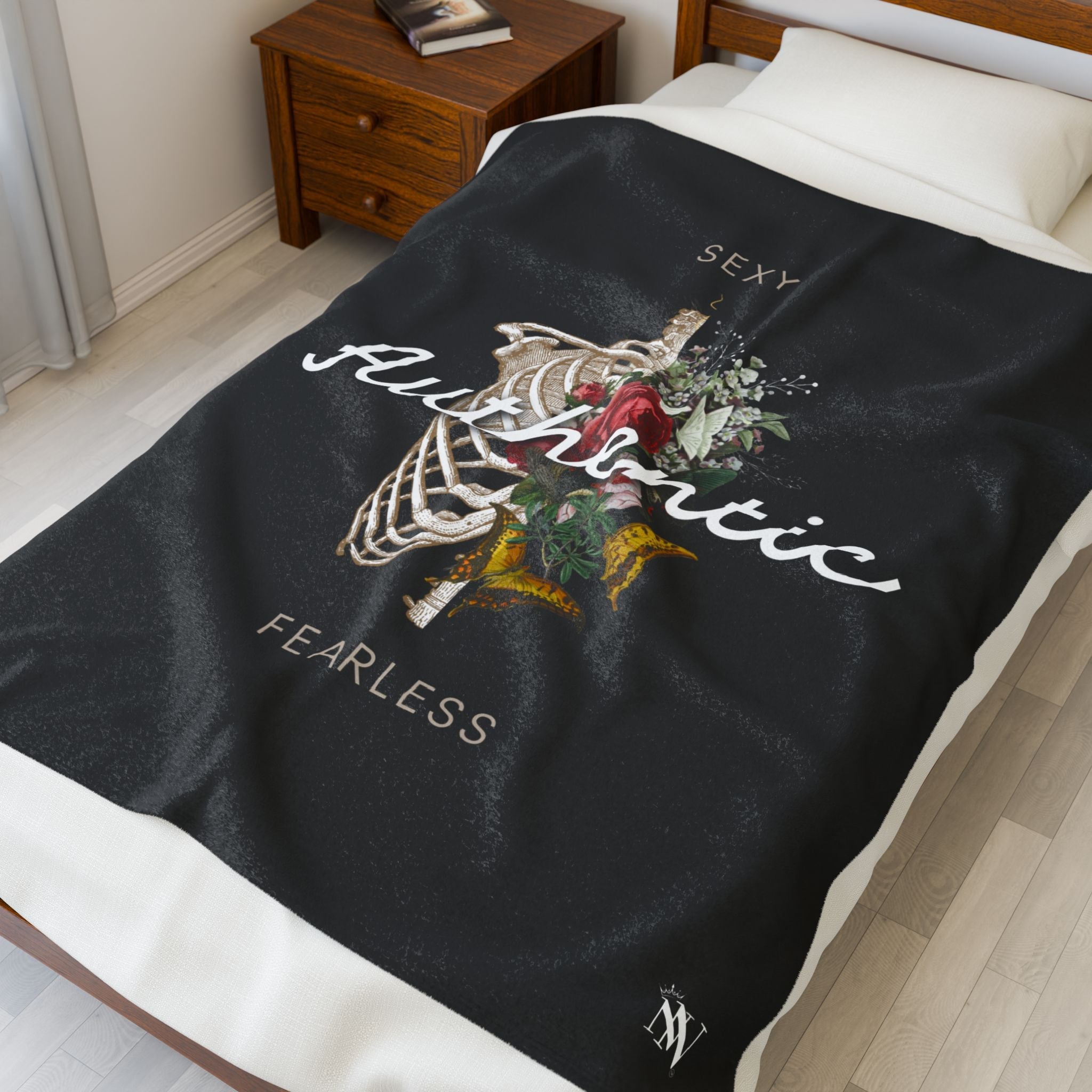 Sexy Authentic Fearless | Mix & Match Velveteen Fun-Flirty Lovers’ Blankets