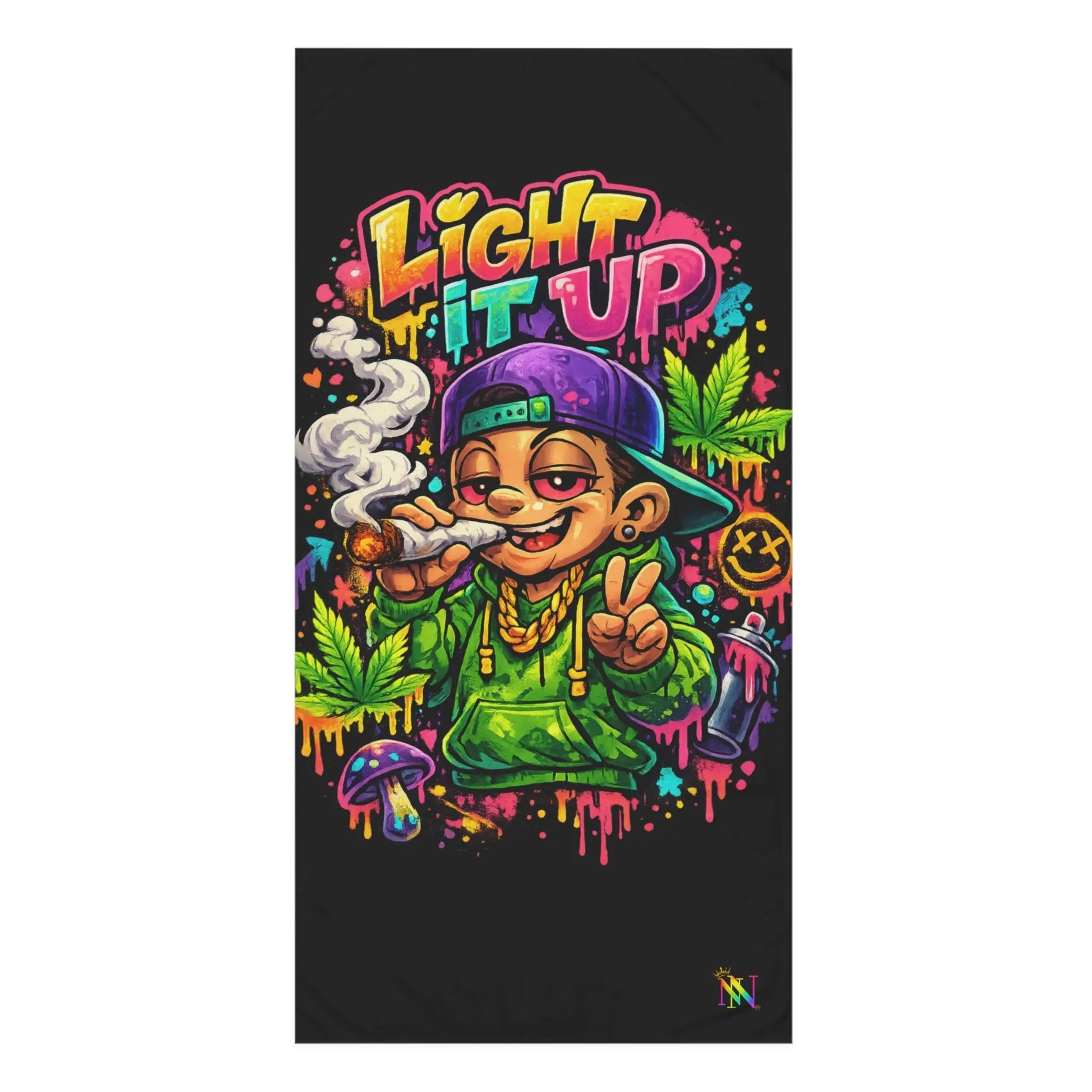 Light It Up 420 Big Ass Rimming Sex Towel